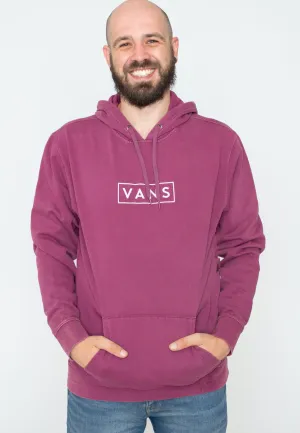 Soft Texture Sheen Vans - Mn Easy Wash Purple Potion - Hoodie