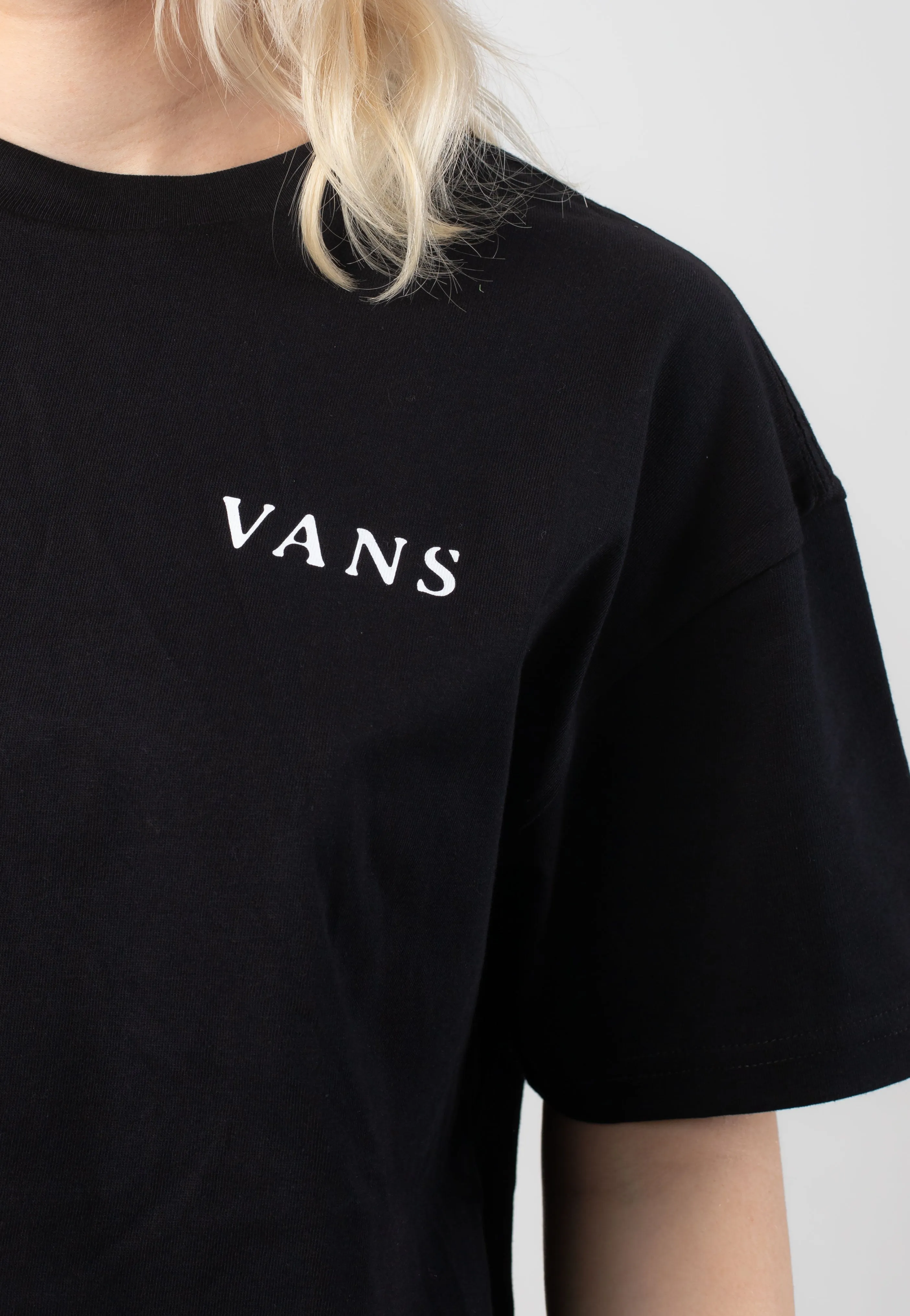 Vans - Night Orb Oversized Black - T-Shirt Floral Prints