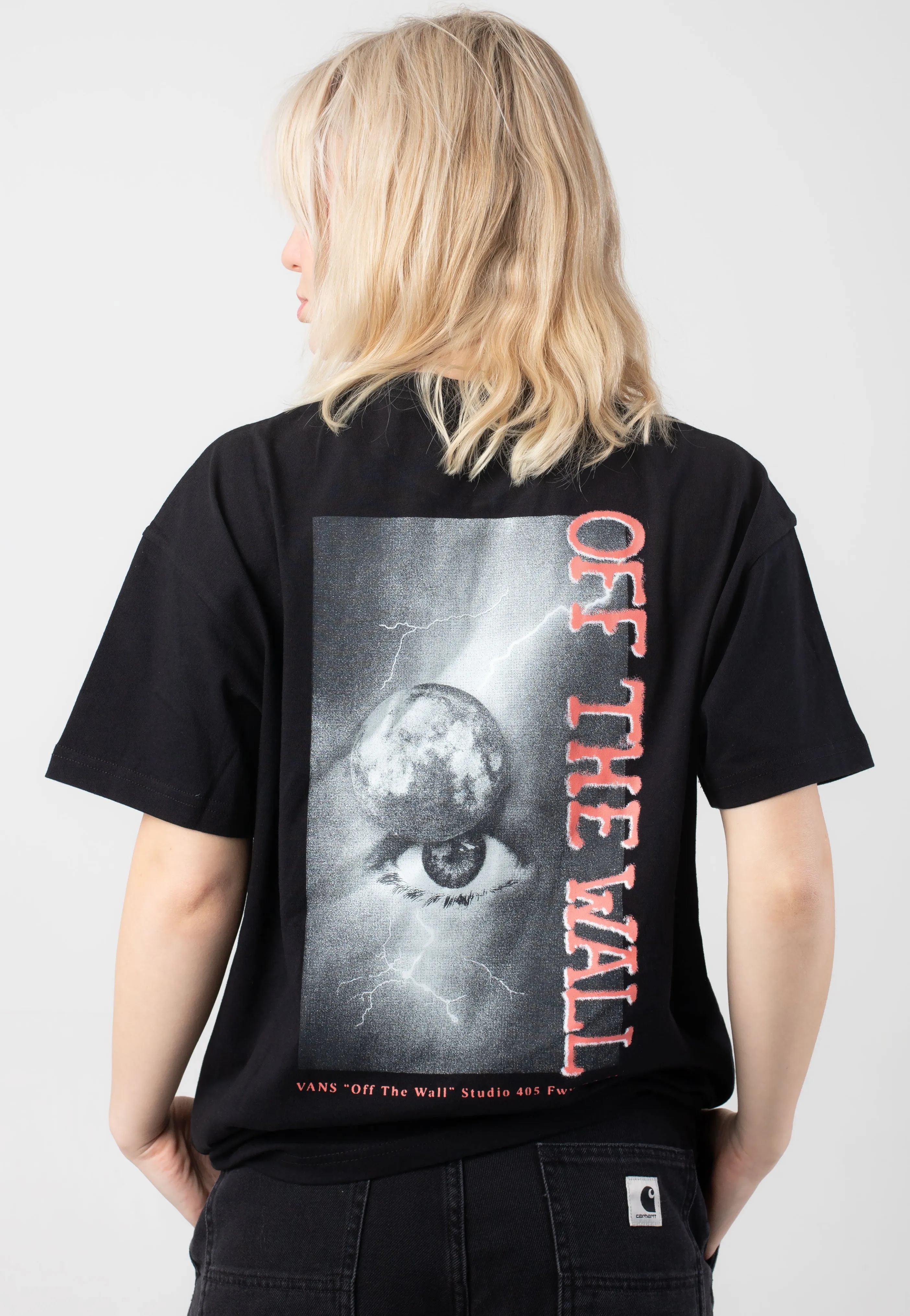 Vans - Night Orb Oversized Black - T-Shirt Floral Prints