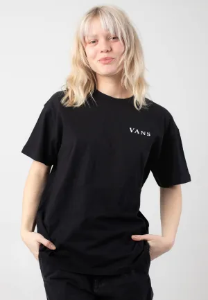 lightweight fabric Vans - Night Orb Oversized Black - T-Shirt