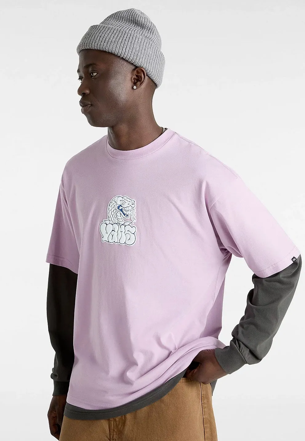 City Fashion Look Vans - Rattler Lavender Mist - T-Shirt