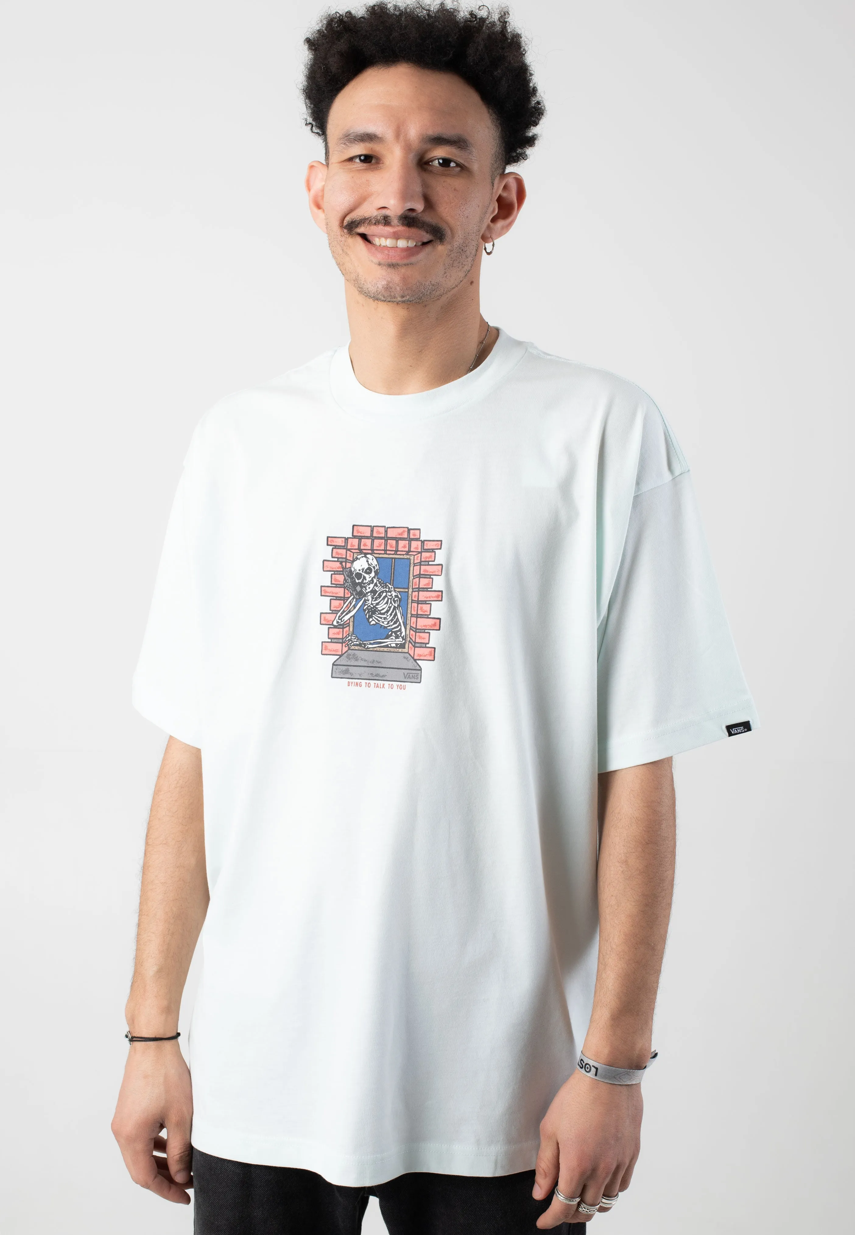 Vans - Skull Window Hint Of Mint - T-Shirt Whimsical design