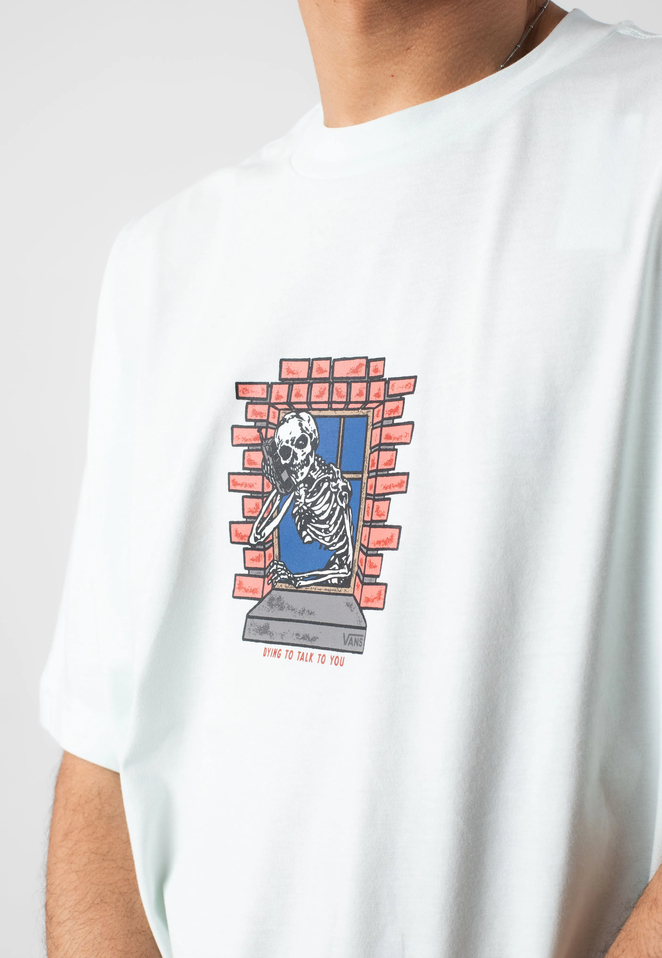 Vans - Skull Window Hint Of Mint - T-Shirt Whimsical design