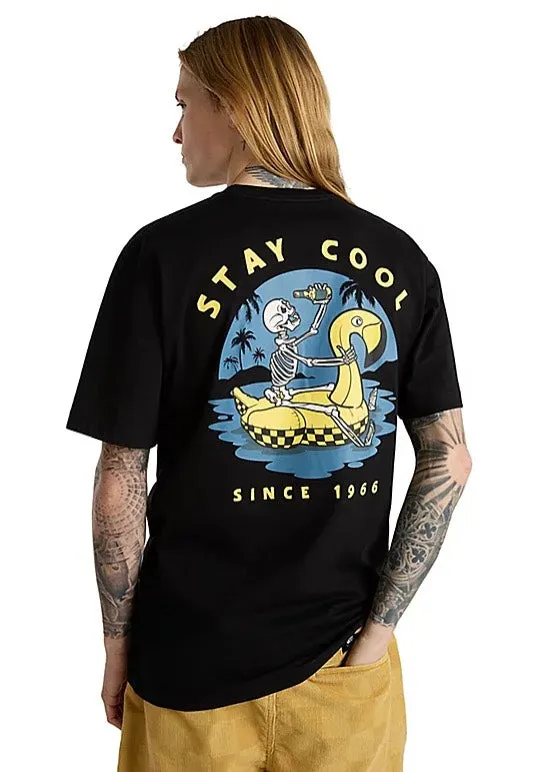 Vans - Stay Cool SS Black - T-Shirt Outdoor Activity layerable