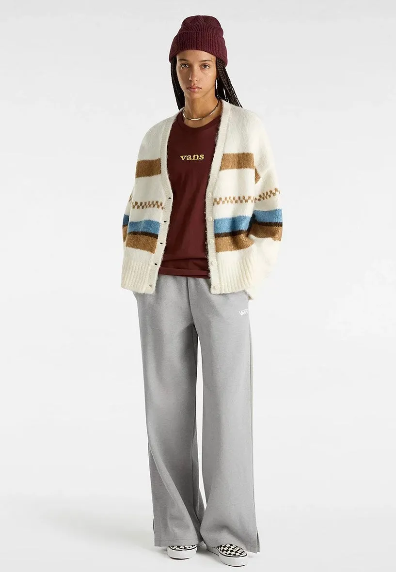 Vans - Valerie Stripe Marshmallow - Cardigan Fringed Edge
