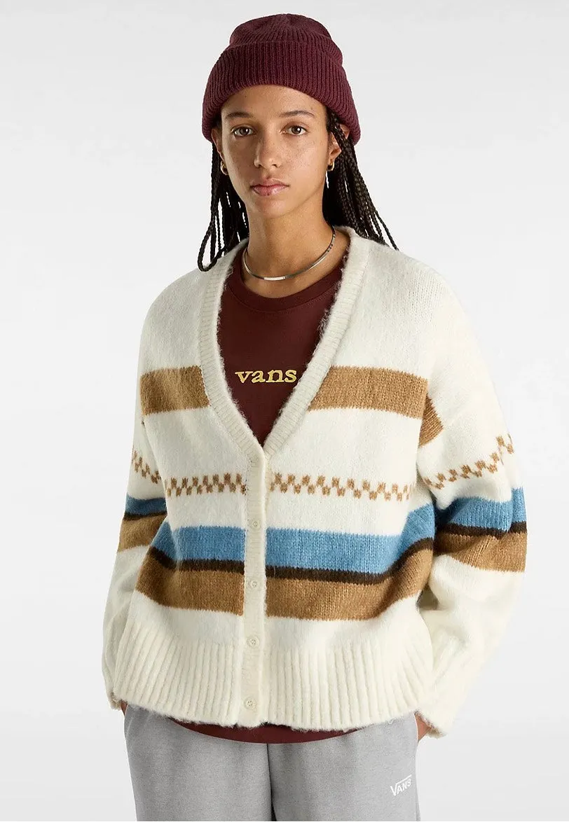 Dream Vans - Valerie Stripe Marshmallow - Cardigan