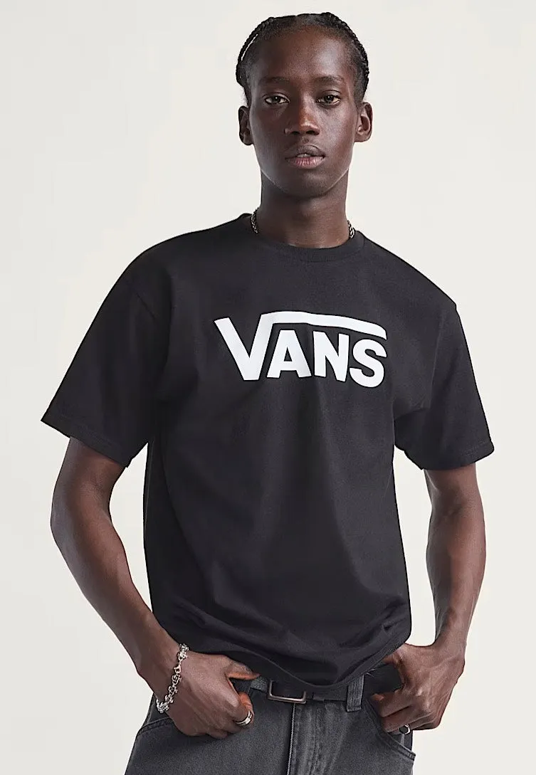 Soft and Cozy Outdoor Sports Vans - Vans Classic Black - T-Shirt