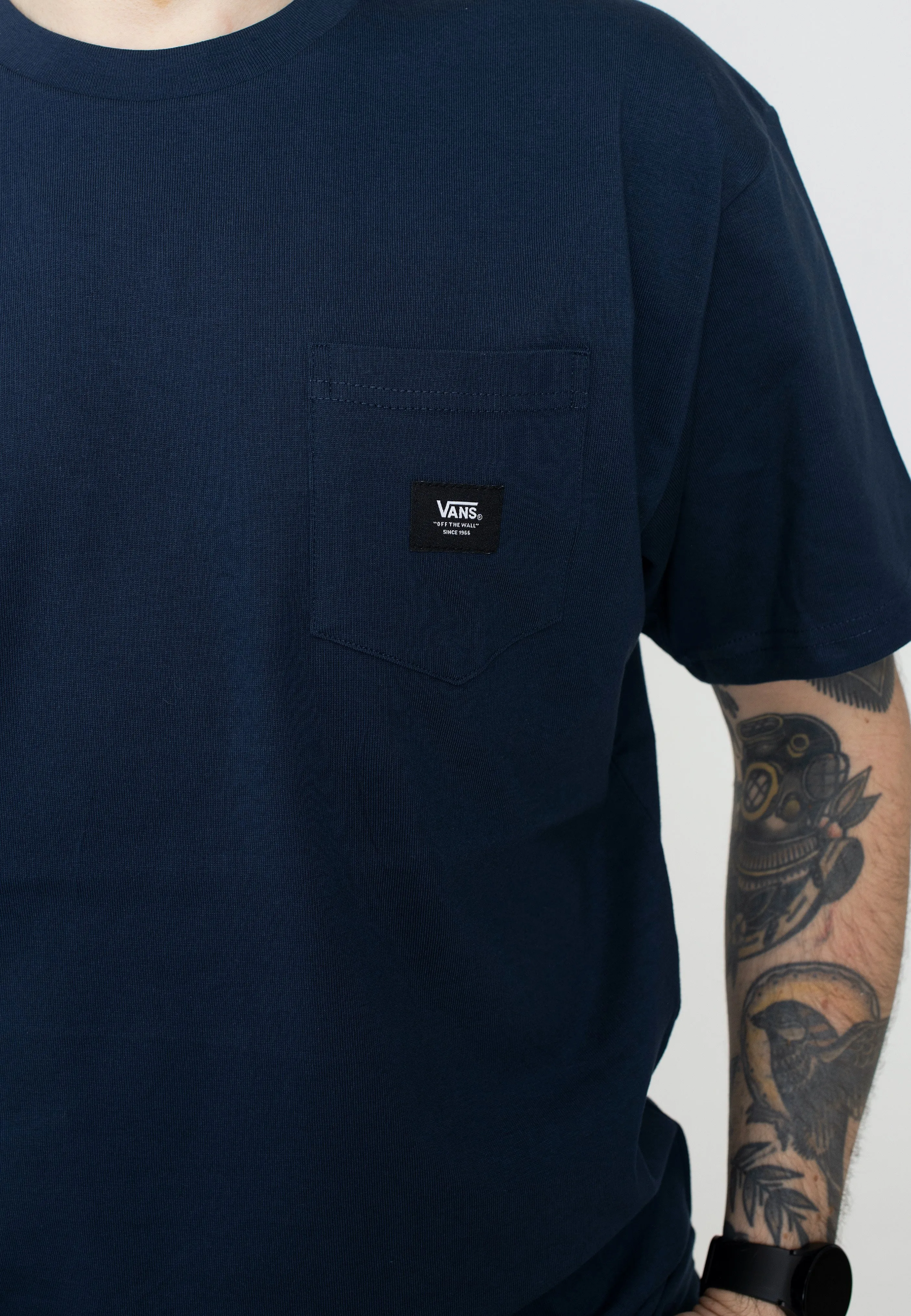 Vans - Woven Patch Pocket Dress Blues - T-Shirt Machine washable and easy