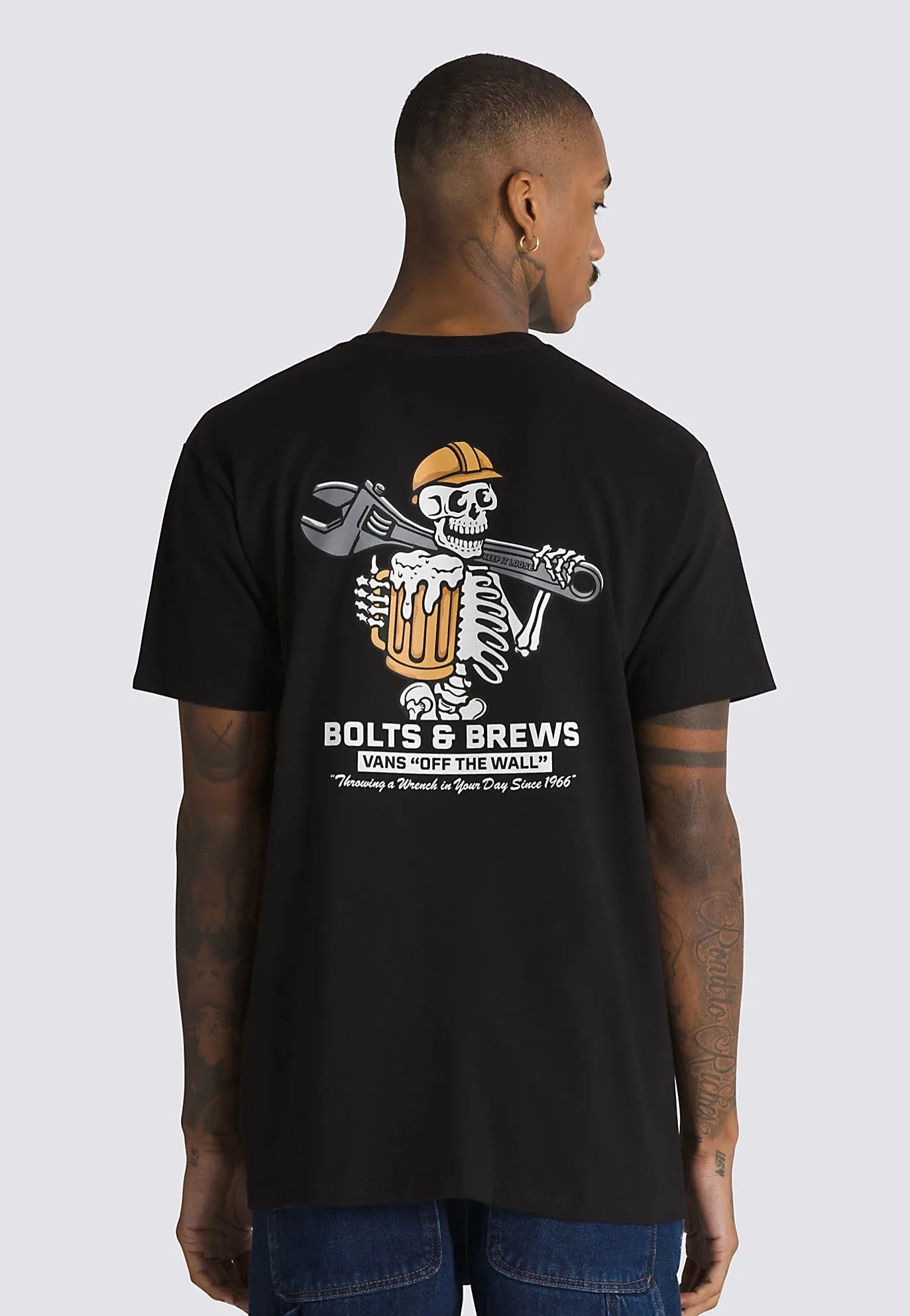 Vans - Wrenched Black - T-Shirt Durable and long-lasting