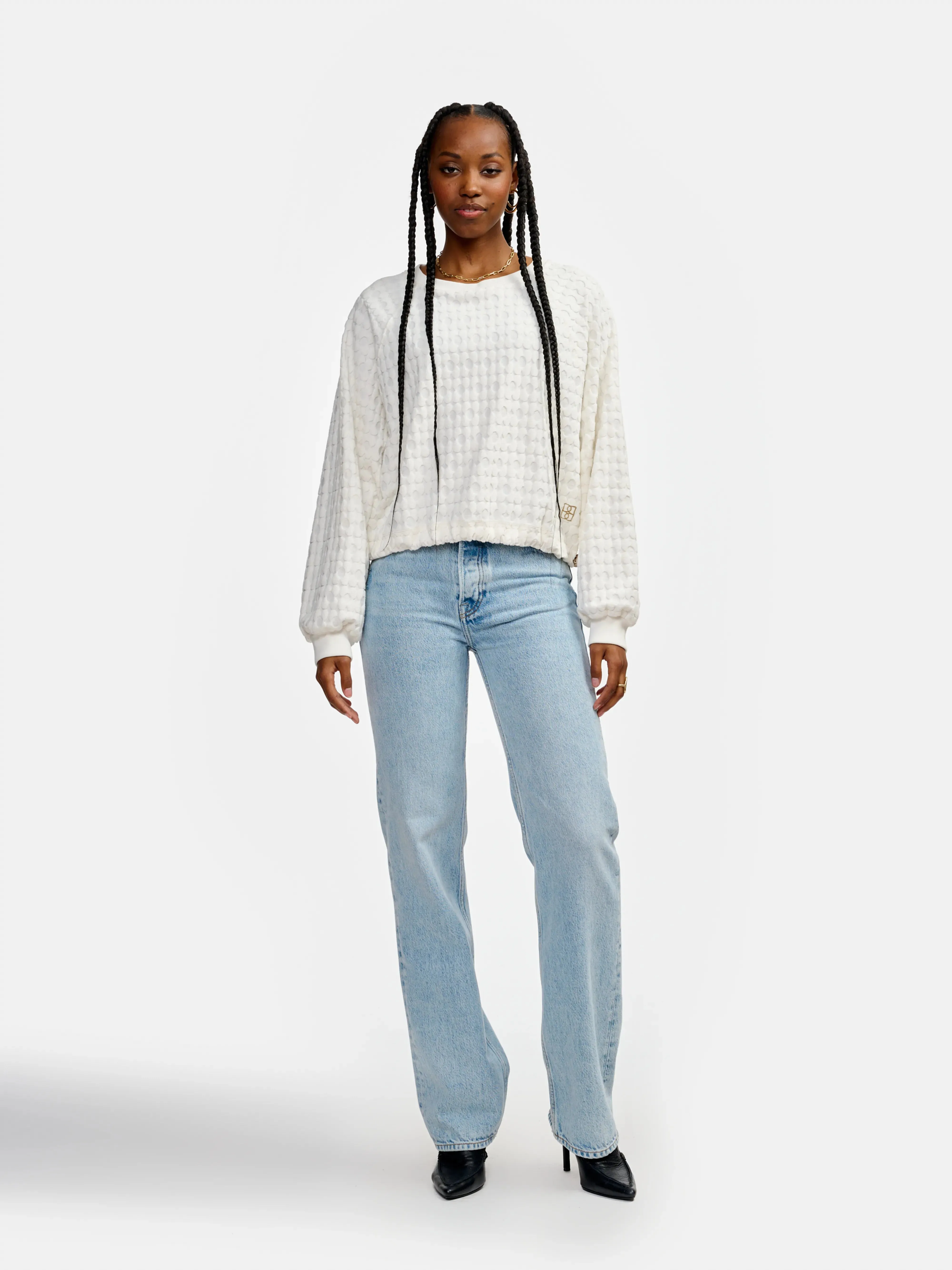 vatti sweatshirt (241 / W / NATURAL) Street Trend