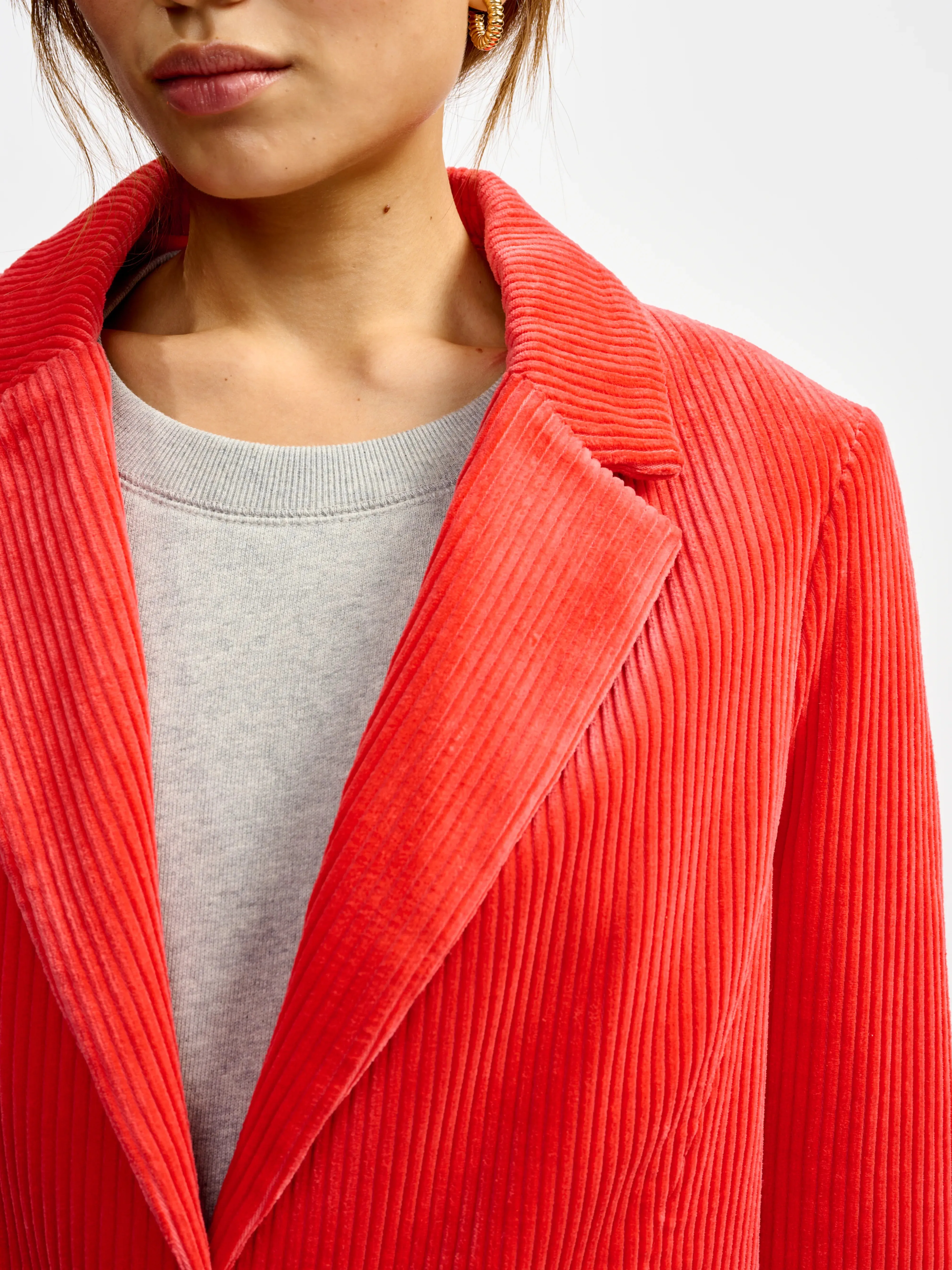 veil blazer (241 / W / CORAIL) Functional Street Fit