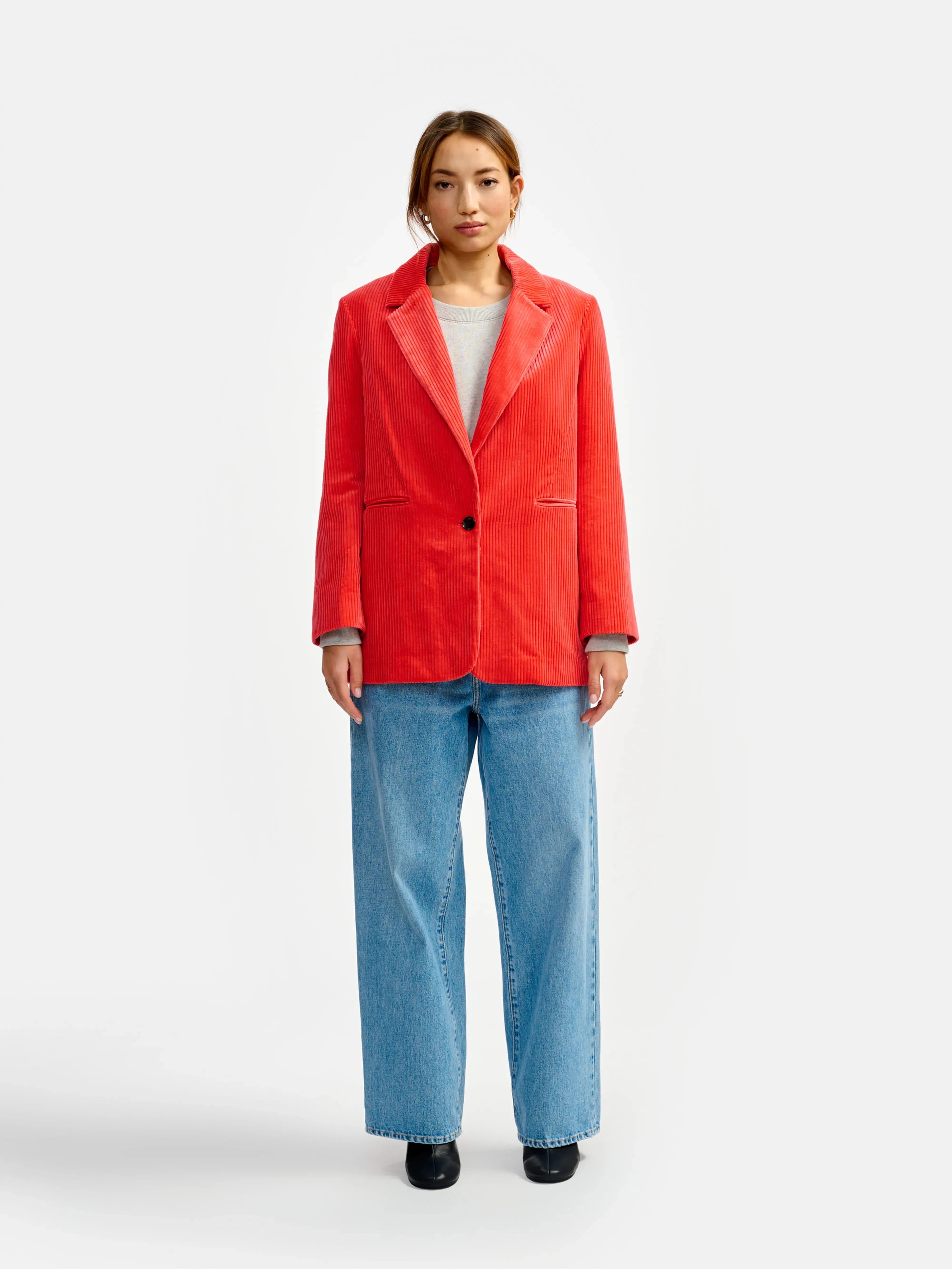 veil blazer (241 / W / CORAIL) Functional Street Fit
