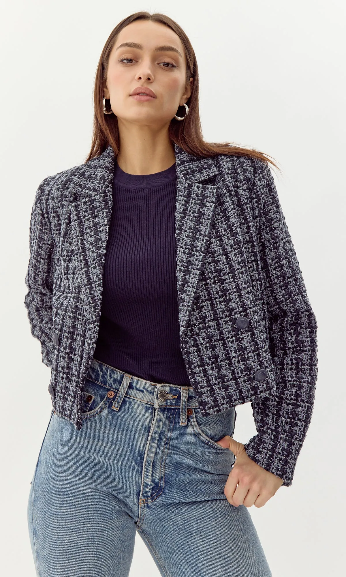 Vera Boucle Jacket Quick Add Fit