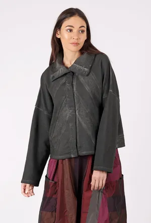 All weather Crisp Walk Look Vera Jacket, Misty Black