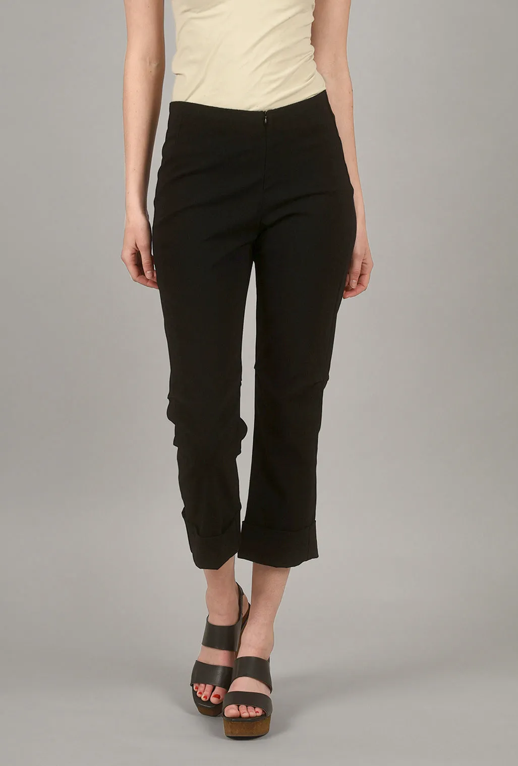Verona Crop Pant, Black Perfect Fit