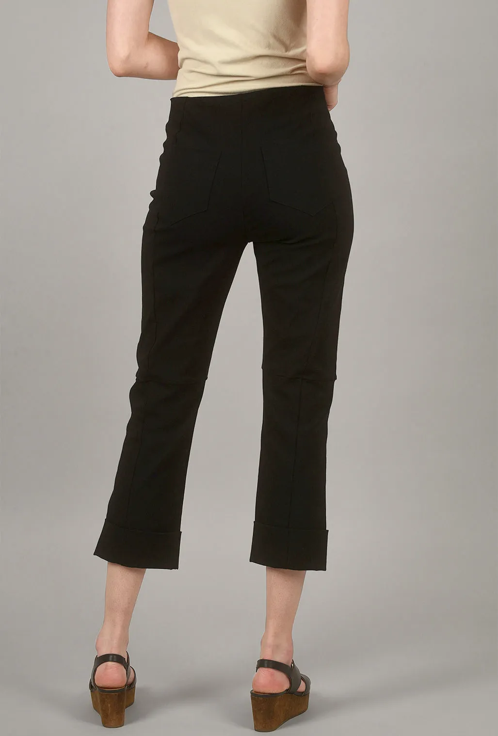 Verona Crop Pant, Black Perfect Fit