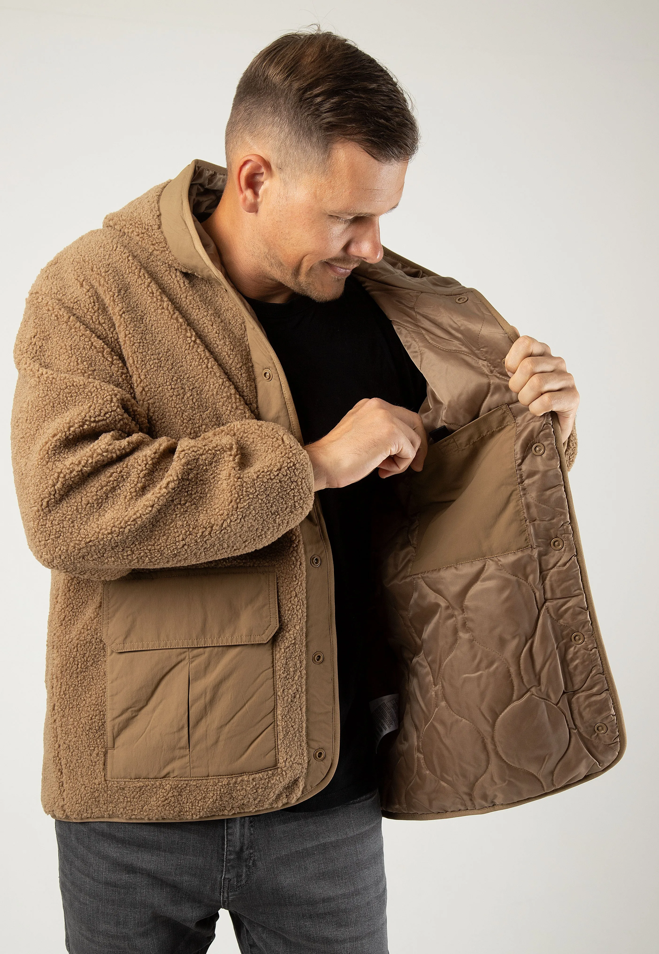 Versatile Fashion Carhartt WIP - Devin Hd Liner Buffalo - Jacket