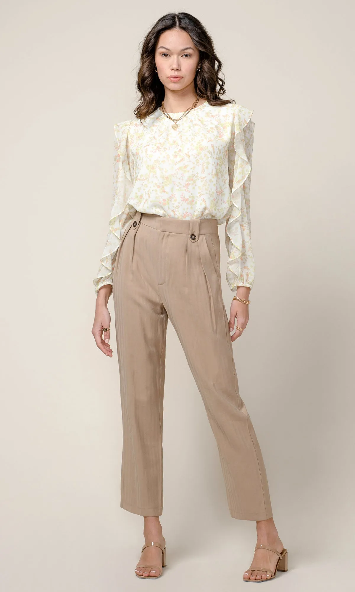 Versatile Fit Tony Tencel Front Tab Pant  - SAMPLE SALE