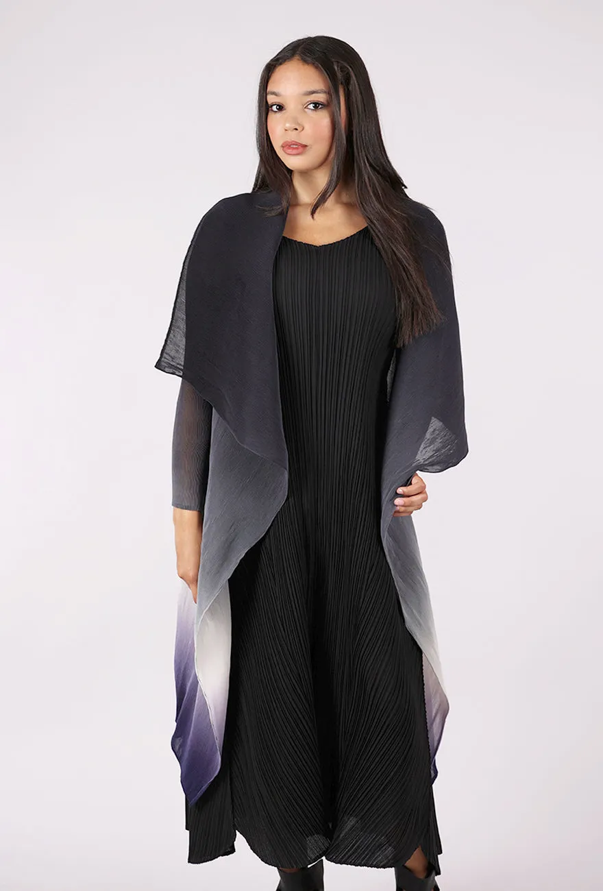 Collare Coat, Jet to Black Winter Shield Wrap