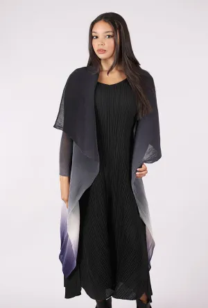 Cozy Texture Casual Outdoor Look Collare Coat, Jet to Black