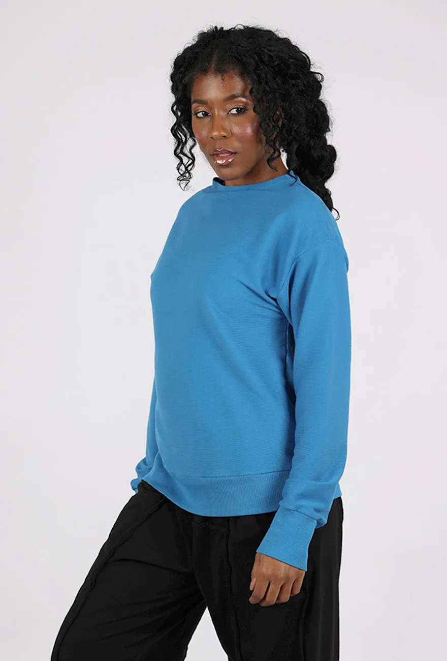 Versatile Look Sportif Pullover, French Blue