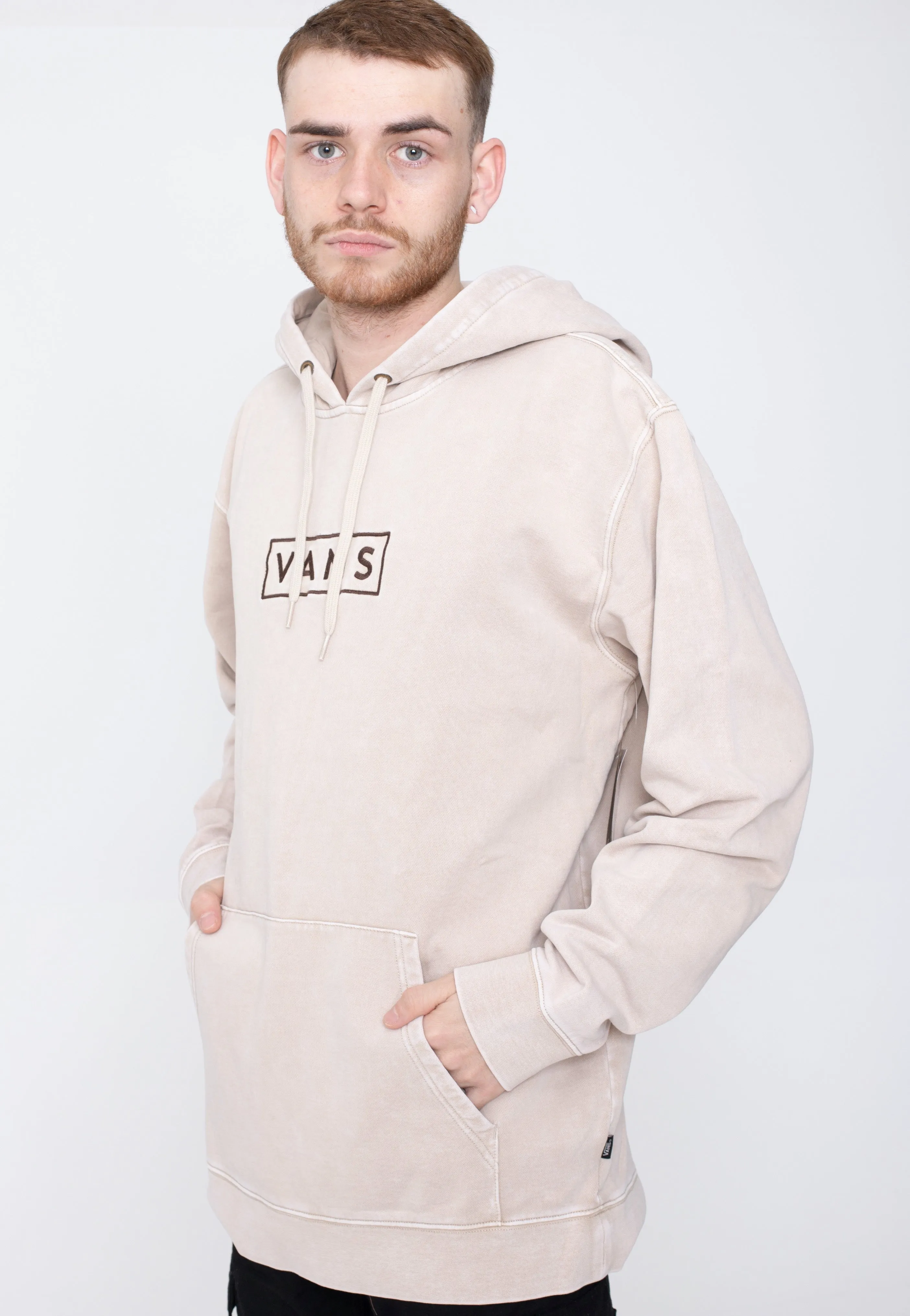 Versatile Outerwear Vans - Mineral Wash PO Oatmeal - Hoodie