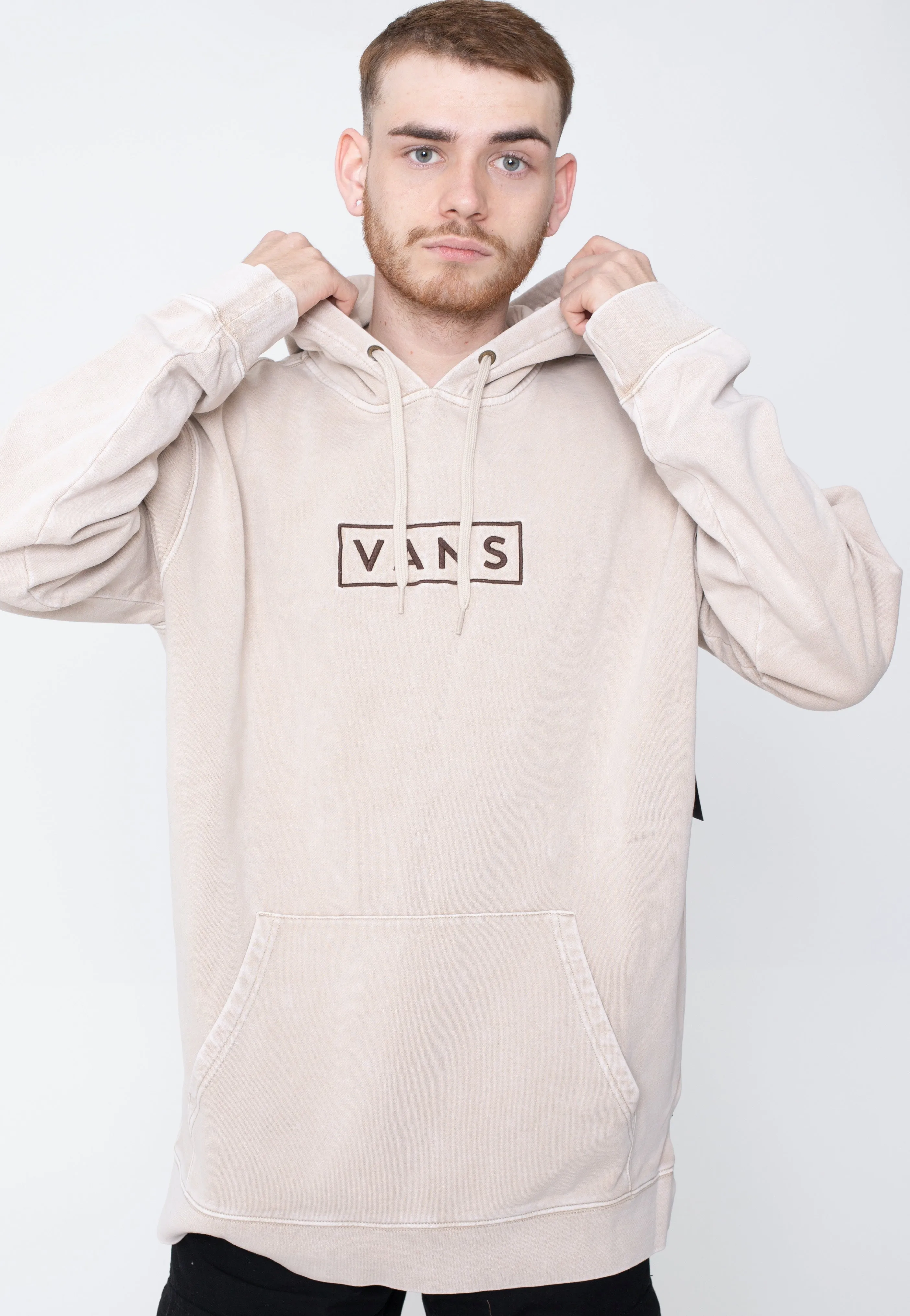 flight travel Vans - Mineral Wash PO Oatmeal - Hoodie