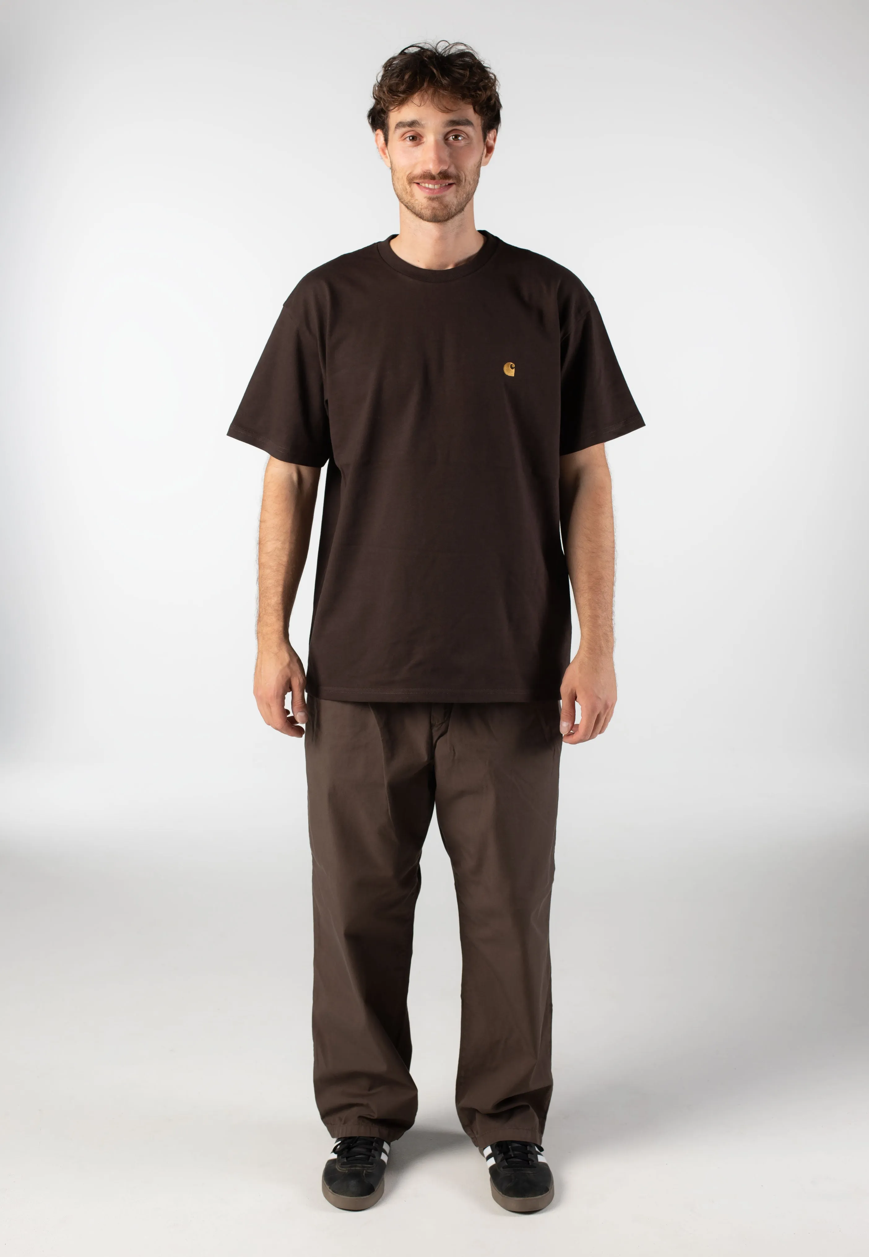 Daily Fashion Recommended Carhartt WIP - Chase Tobacco/Gold - T-Shirt