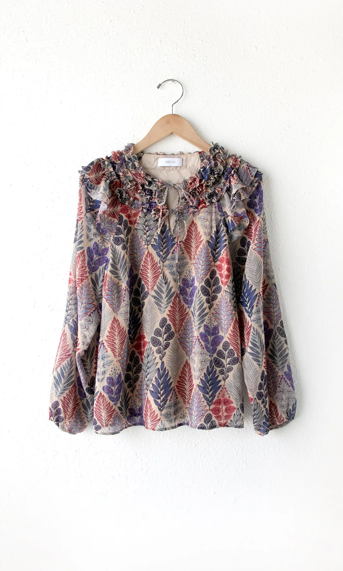 Vibrant Prints Maggie Blouse