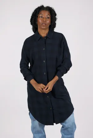 Down to Business Dress Jacket, Midnight Plaid City Casual