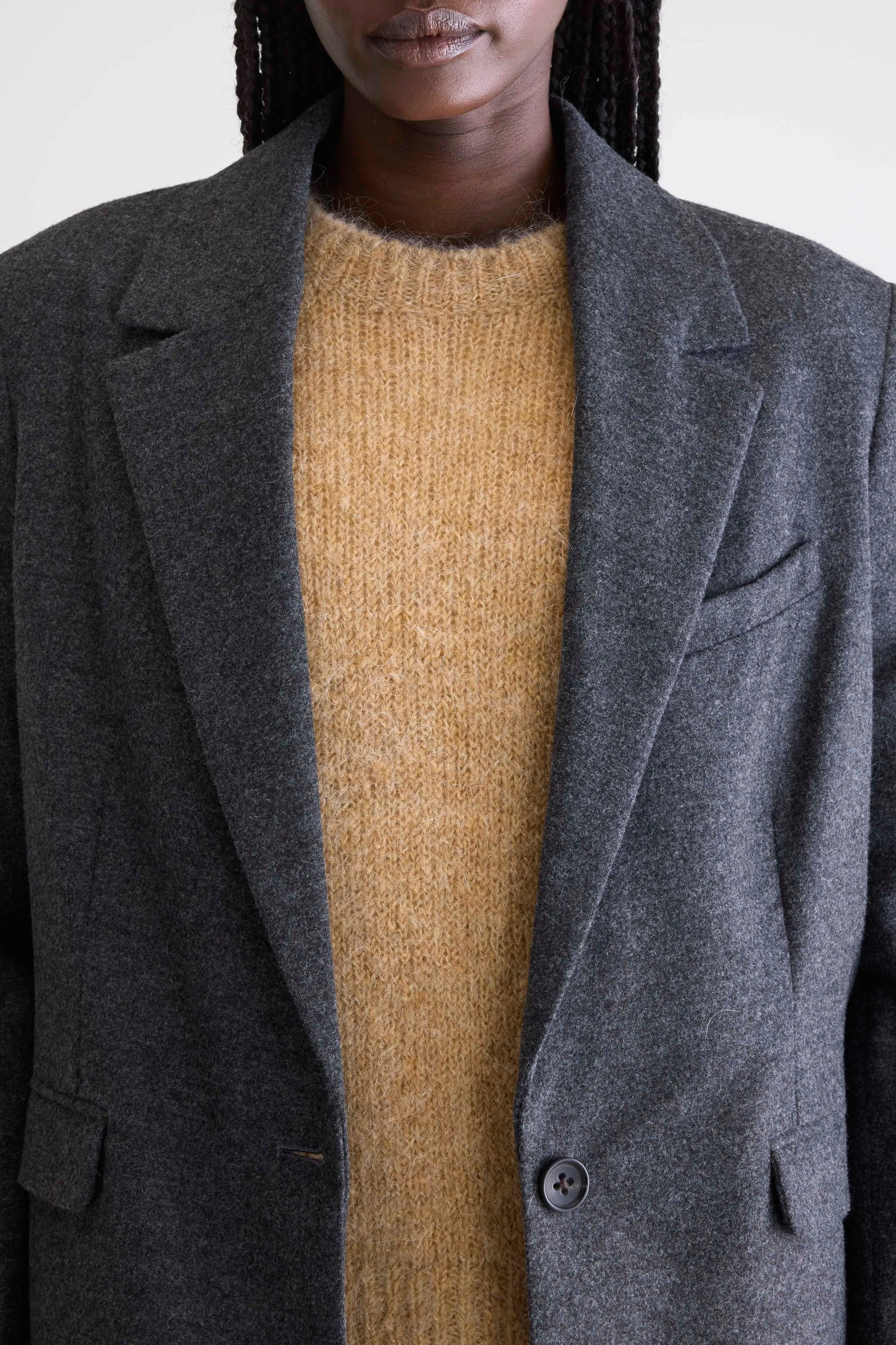 Volle tailored blazer (252 / W / ANTHRACITE) Sharp Fit Form