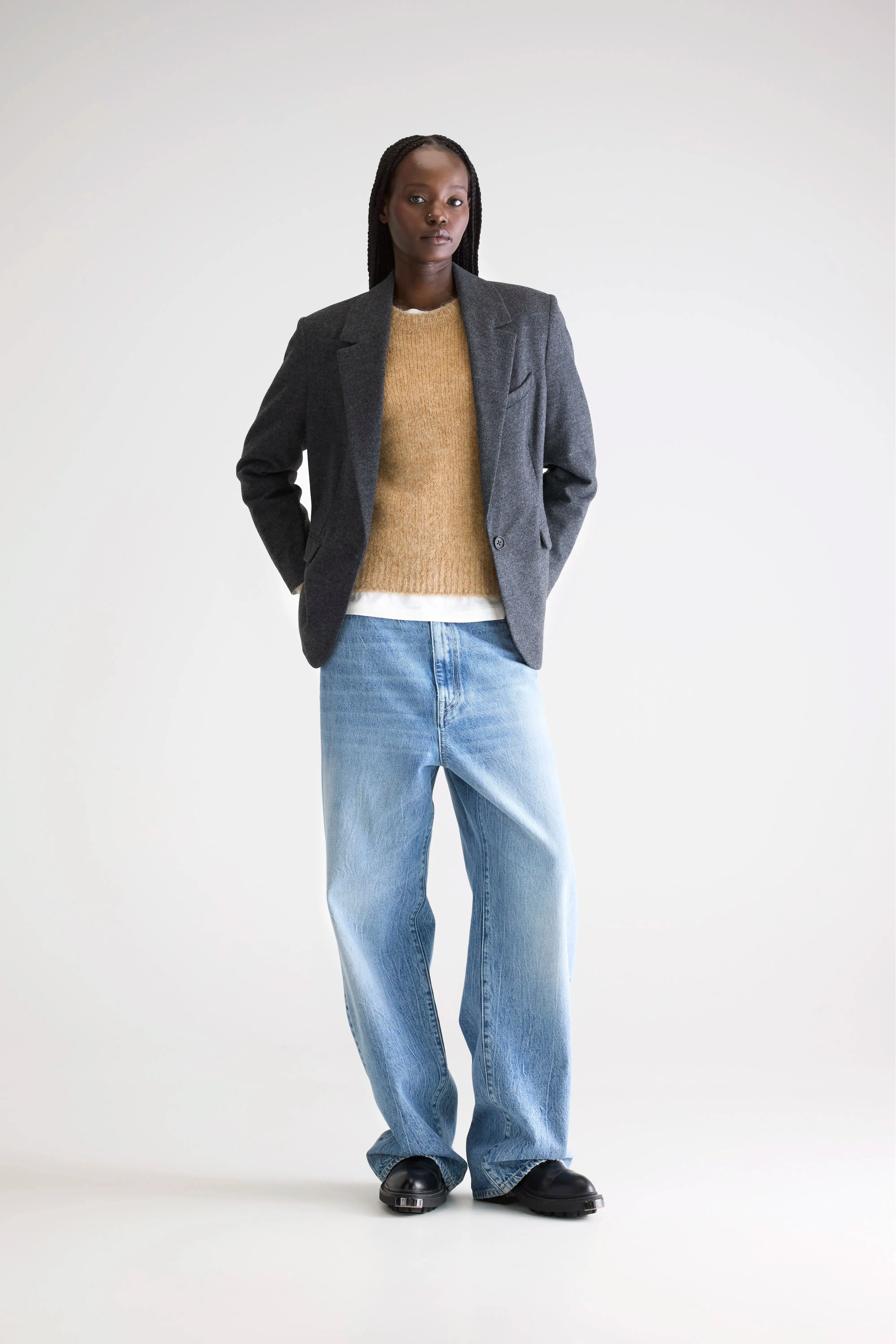 Volle tailored blazer (252 / W / ANTHRACITE) Sharp Fit Form