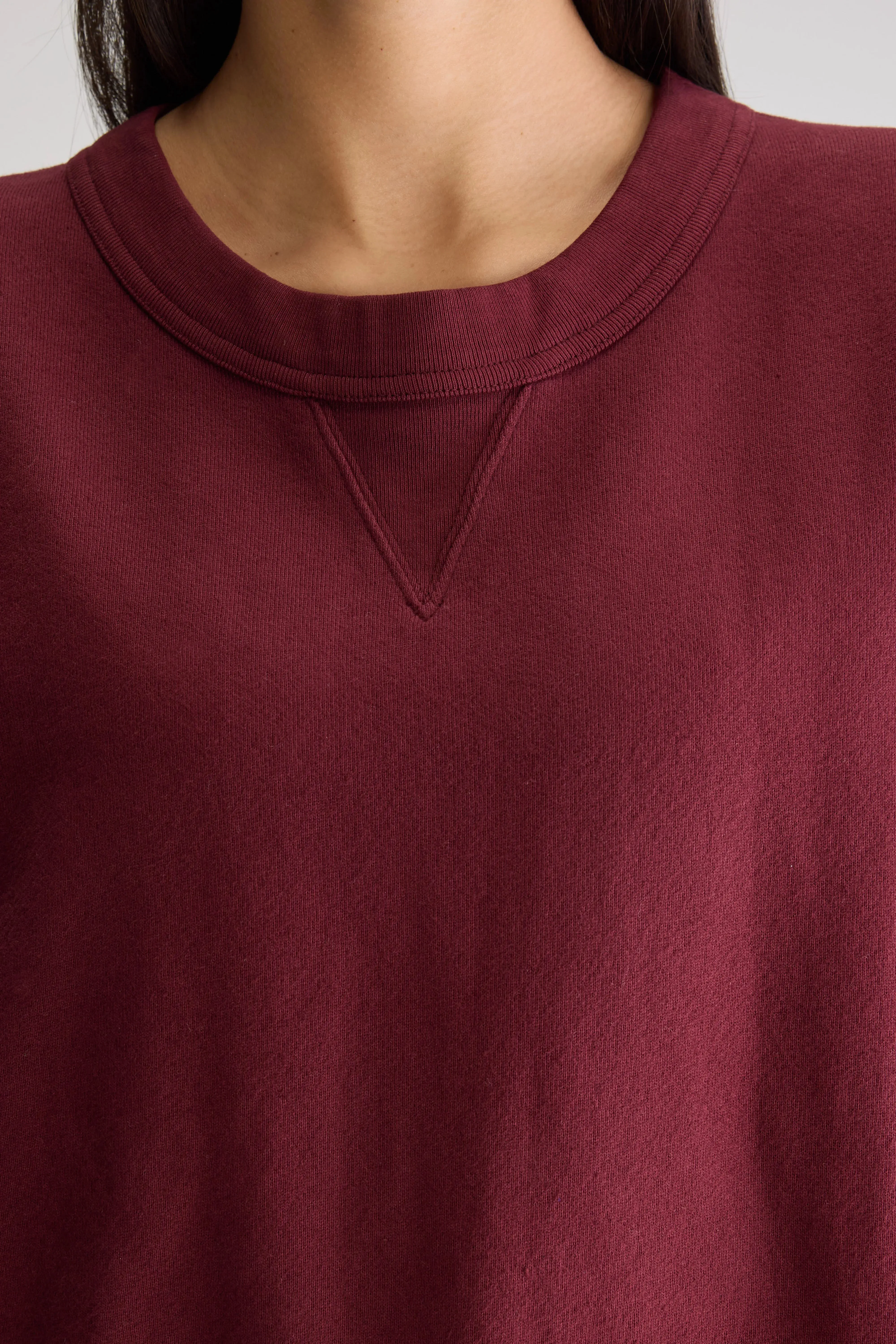 Vytom sleeveless sweatshirt (251 / W / WINDSOR WINE) Core Casual