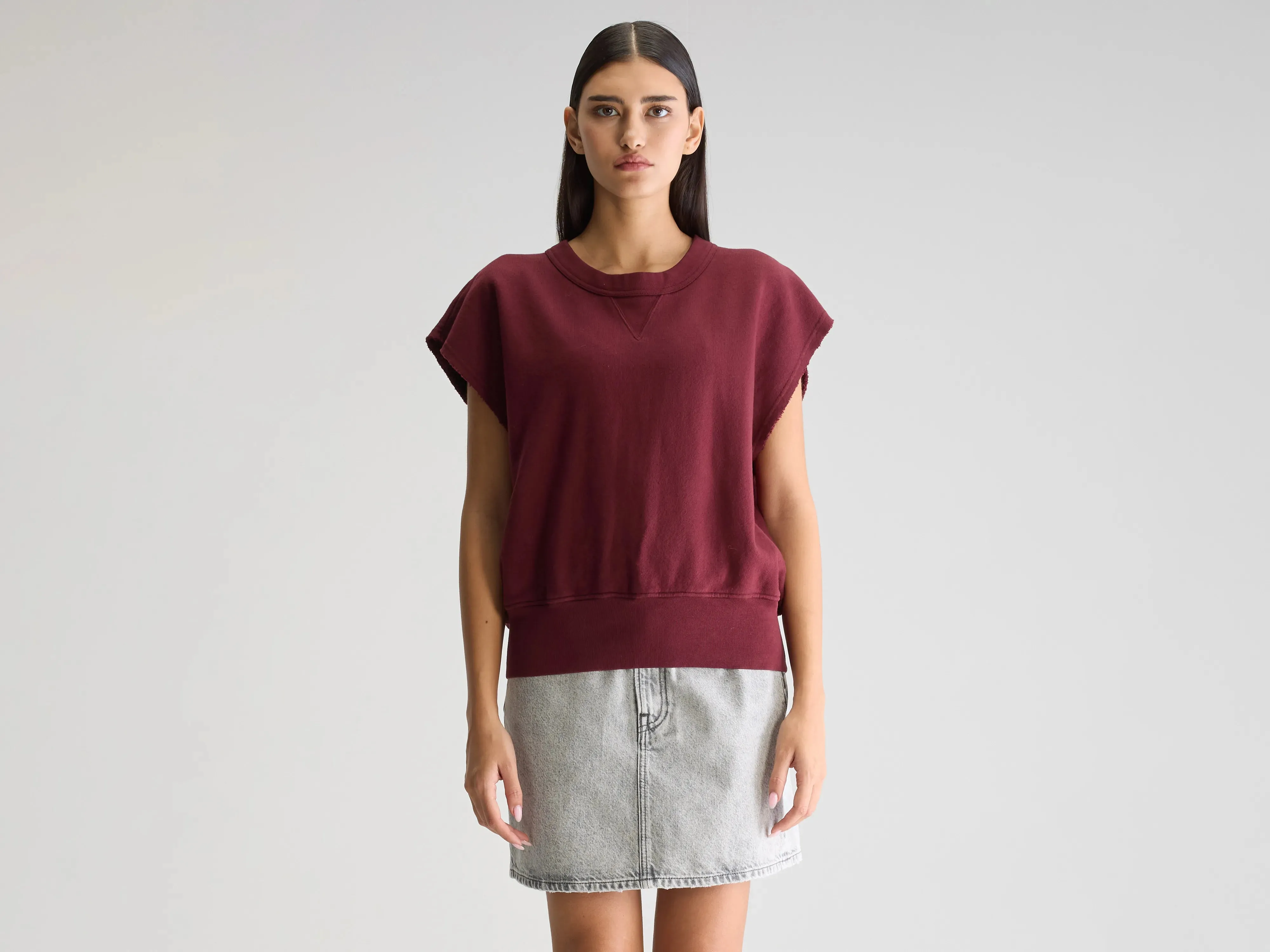 teenagers Vytom sleeveless sweatshirt (251 / W / WINDSOR WINE)