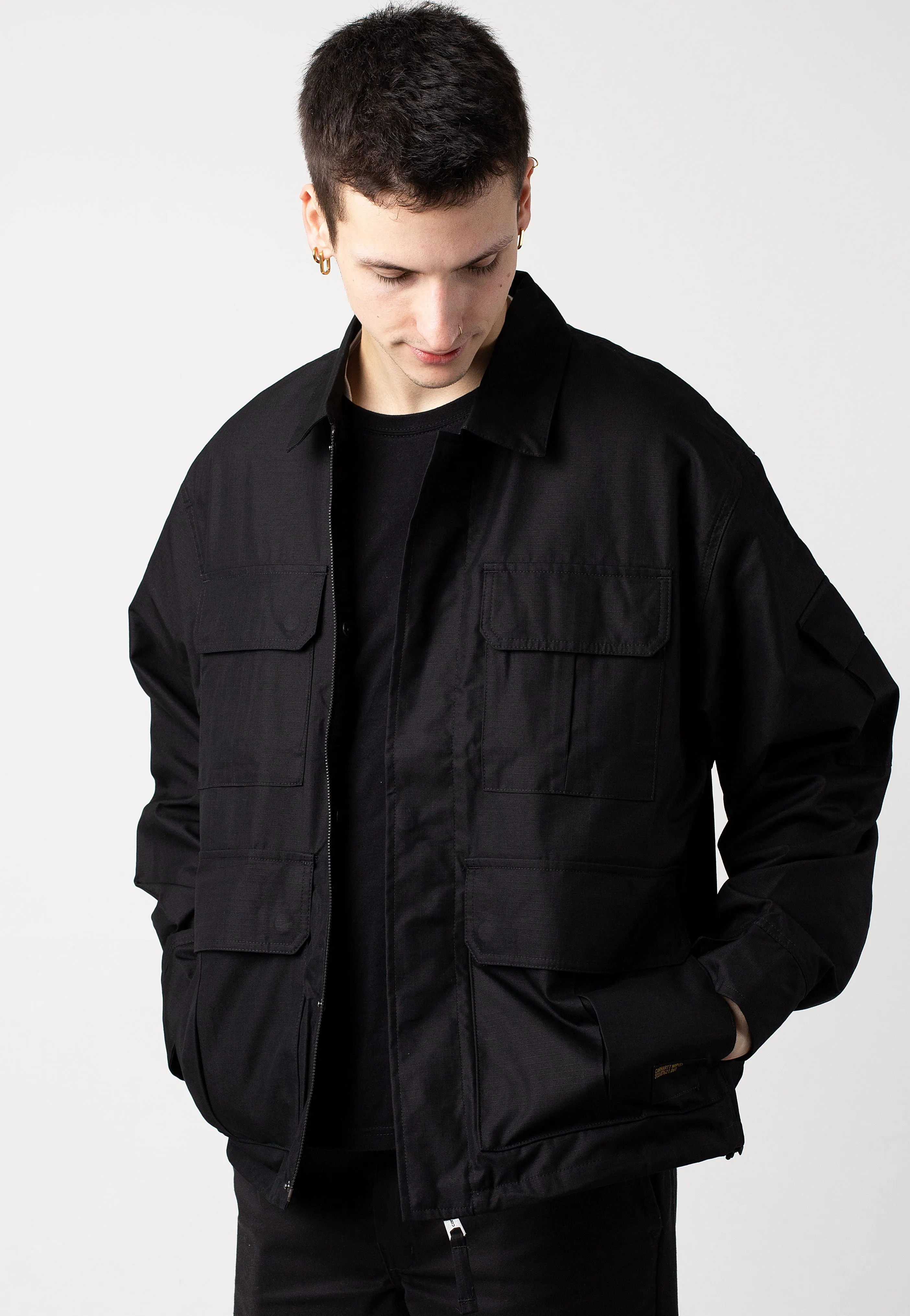 walking shoes Carhartt WIP - Holt Black - Jacket