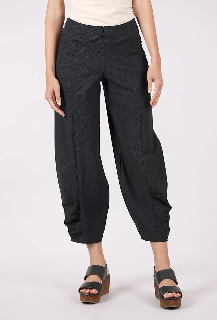Warm Fabric Porter Pinstripe Pant, Slate Reggio