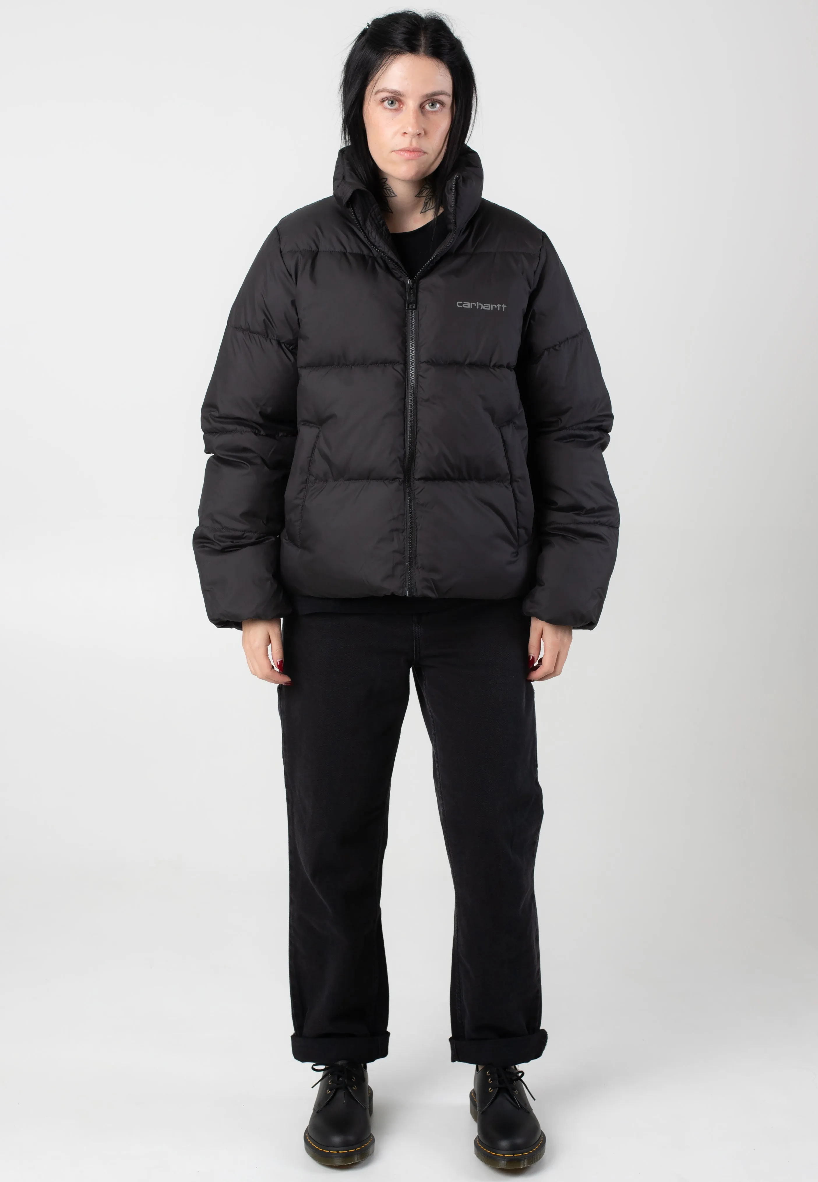 Water Blocker Carhartt WIP - W' Springfield Black/Misty Grey - Jacket