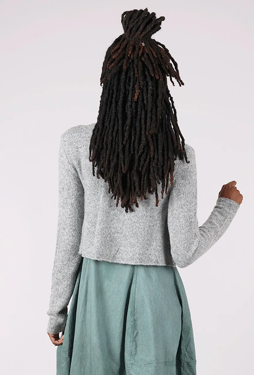 Wear-resistant Directional Change Cardie, Light Gray
