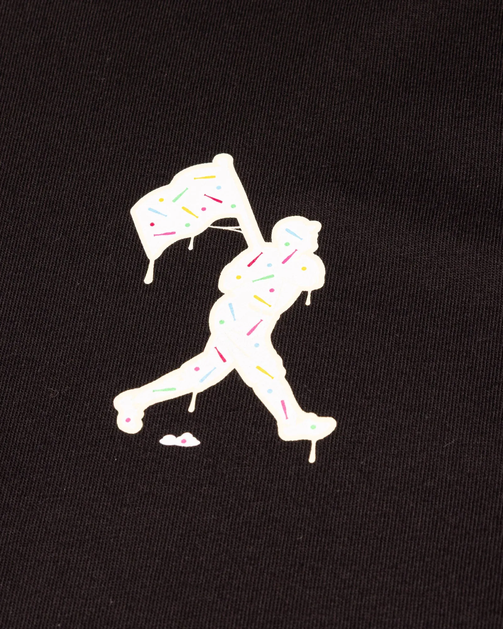Wedding - elegant Batter Up Bakery Confetti Cupcake T-Shirt (Black)