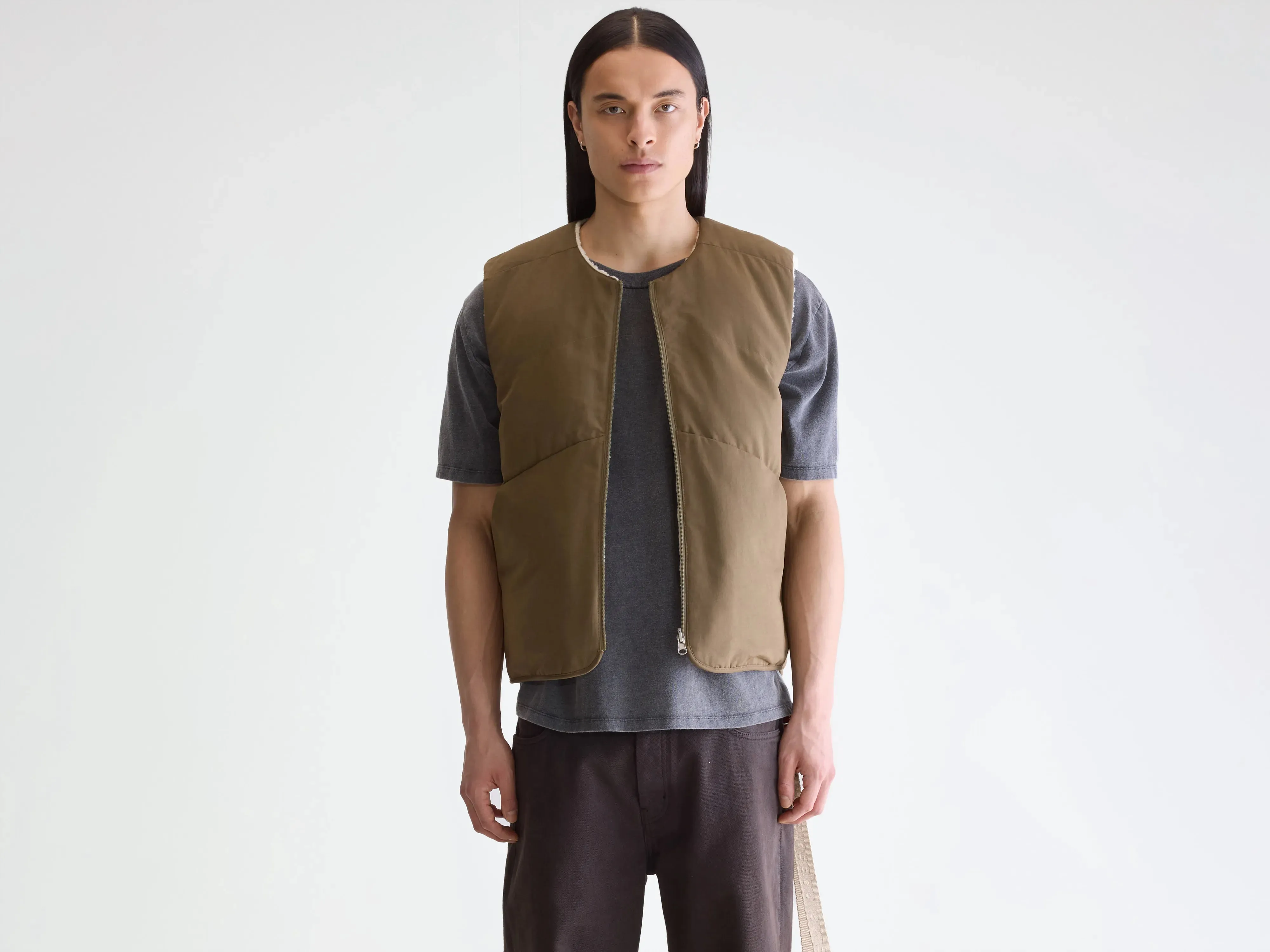 Hocho bodywarmer (252 / M / OLIVE NIGHT) Everyday Active Style Rugged Comfort