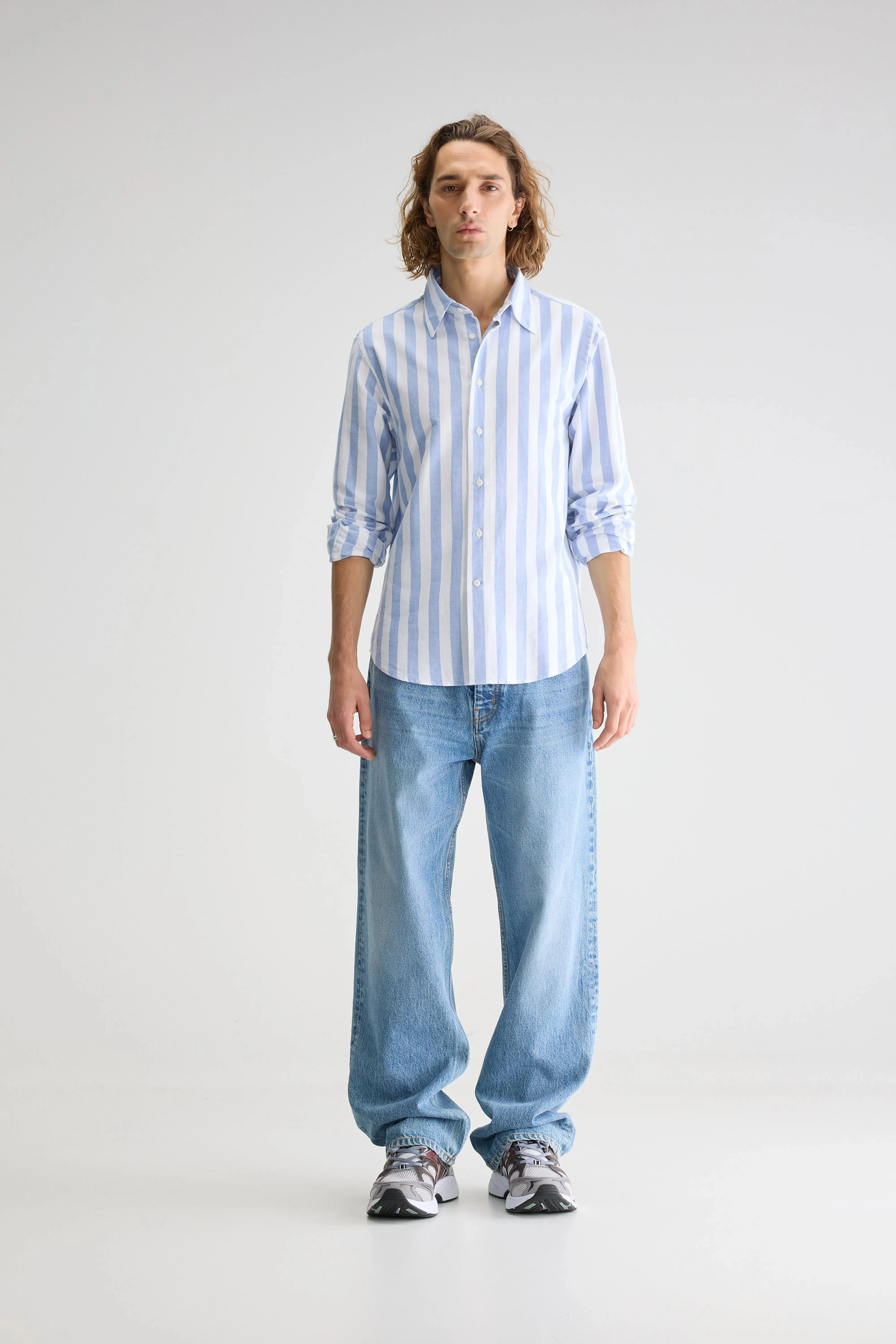 Weekend Style Franklin regular shirt (251 / M / STRIPE A)