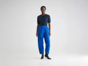 Wesly relaxed trousers (251 / W / LAZULI) Side zipper