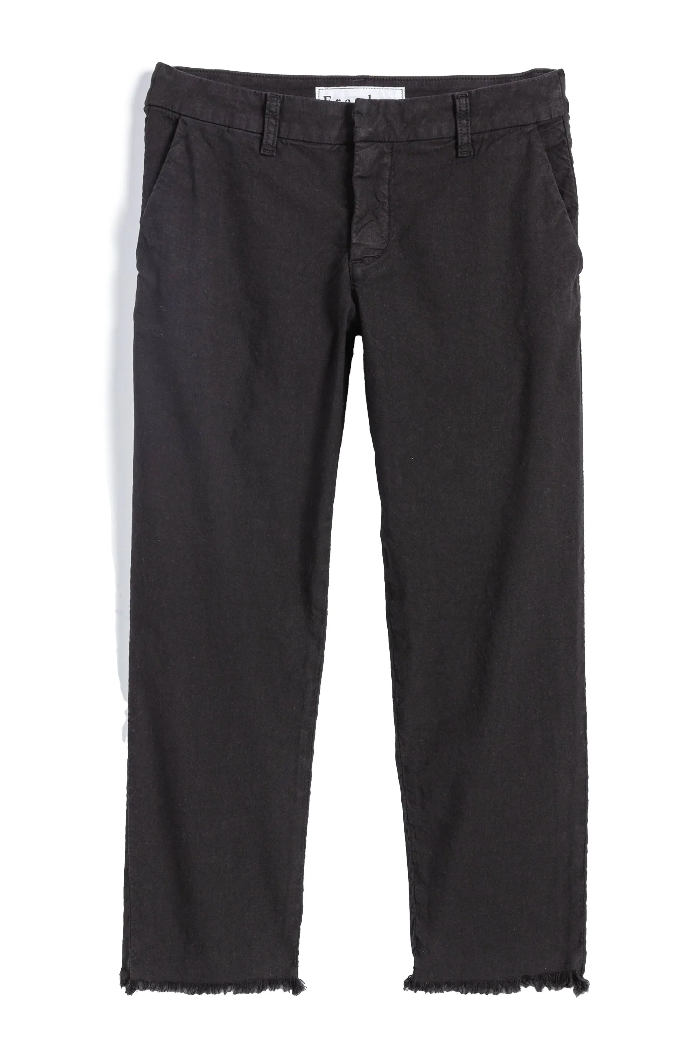 Casual Student Outfit Wicklow Black Linen Chino