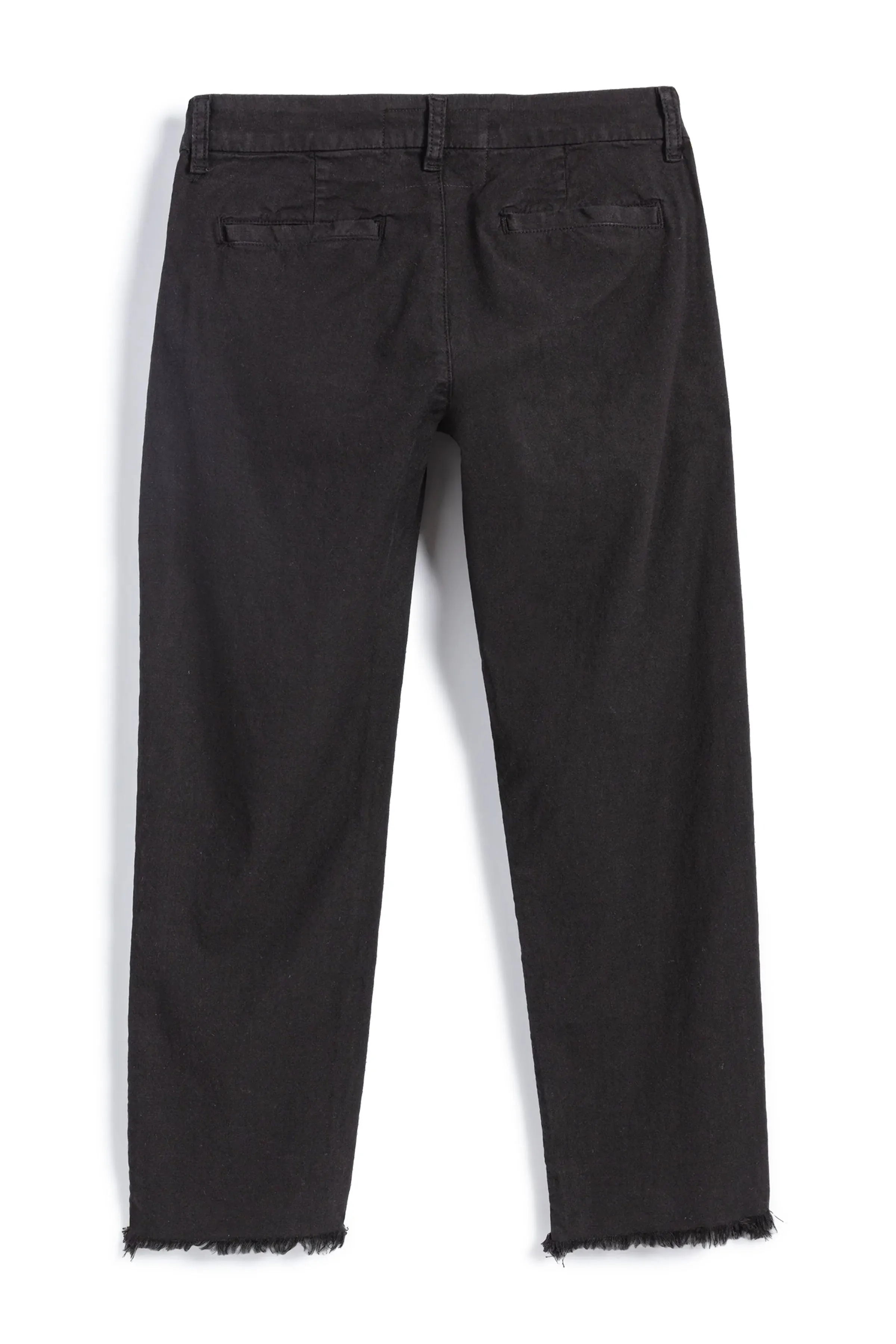 Wicklow Black Linen Chino Street Twist