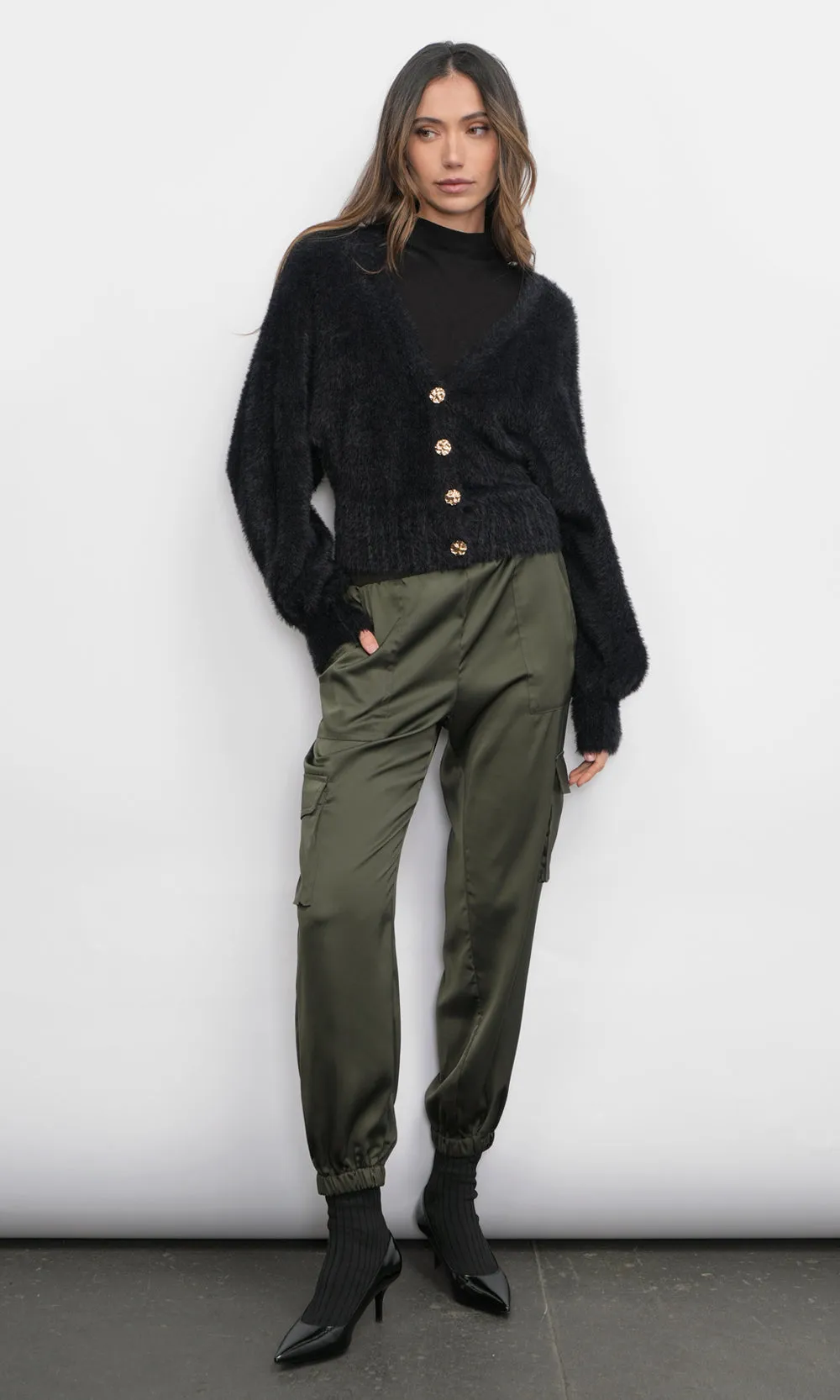 Willa Drawstring Cargo Joggers Versatile Design