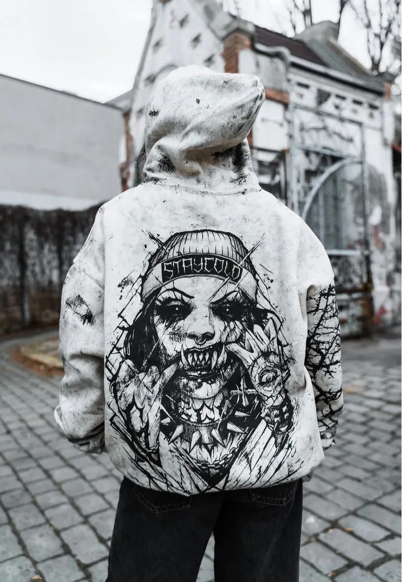 Stay Cold Apparel - Attitude Oversized Sand - Hoodie Pet Friendly