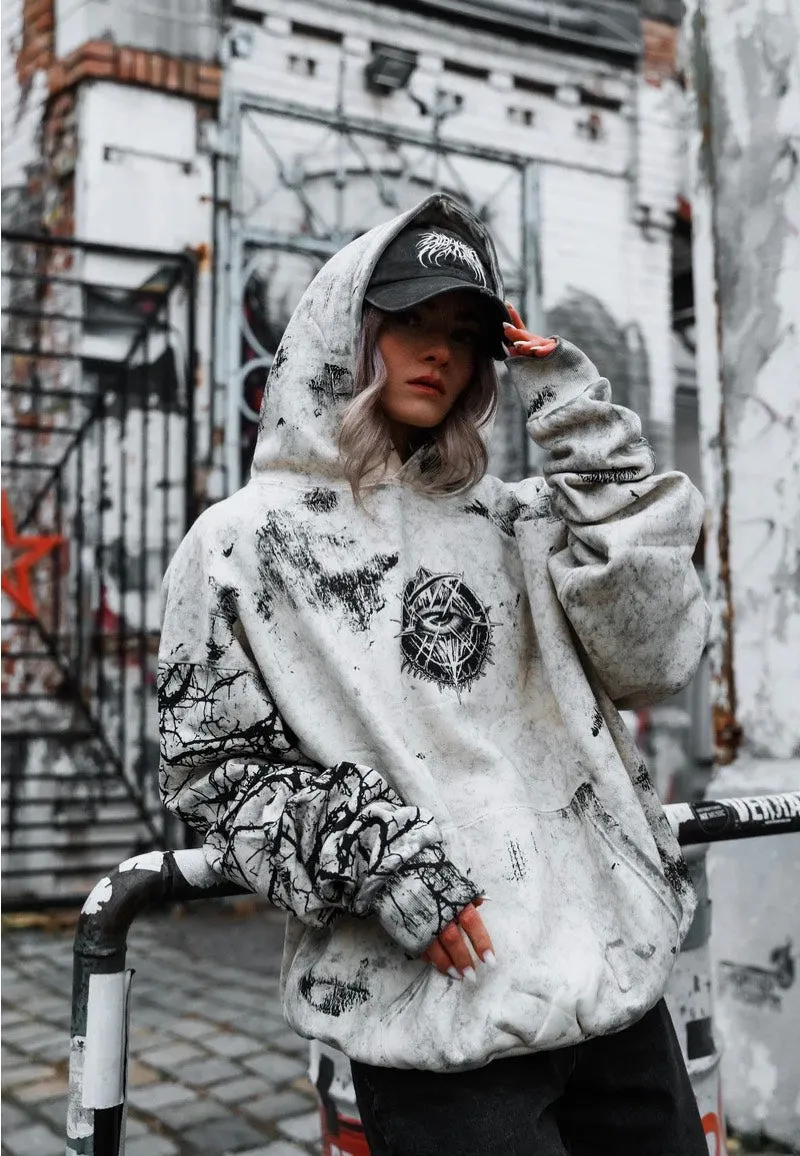 Wind Proof Stay Cold Apparel - Attitude Oversized Sand - Hoodie