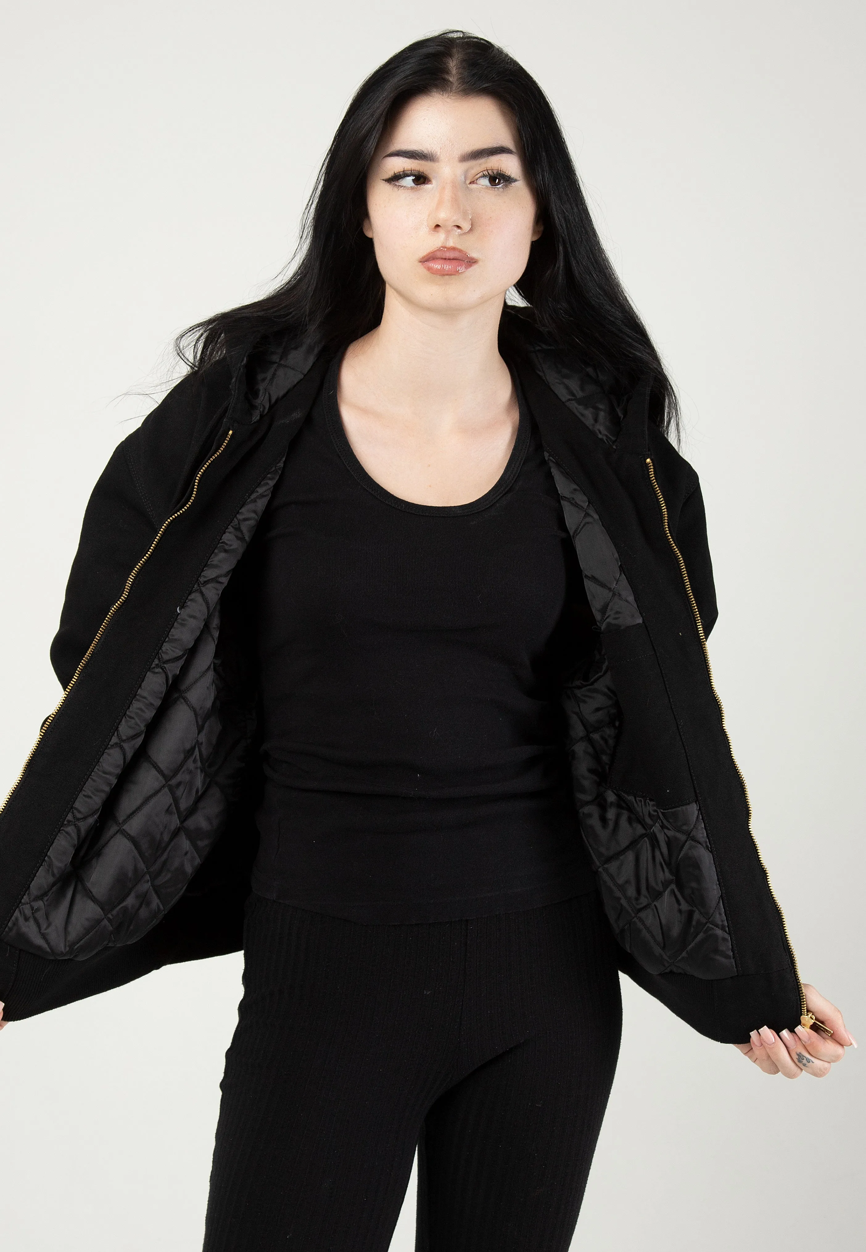 Wind Proofing Carhartt WIP - W' Og Active Rinsed Black - Jacket
