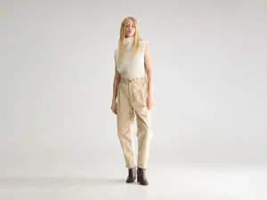 Winona relaxed trousers (251 / W / CEMENT) Long Use