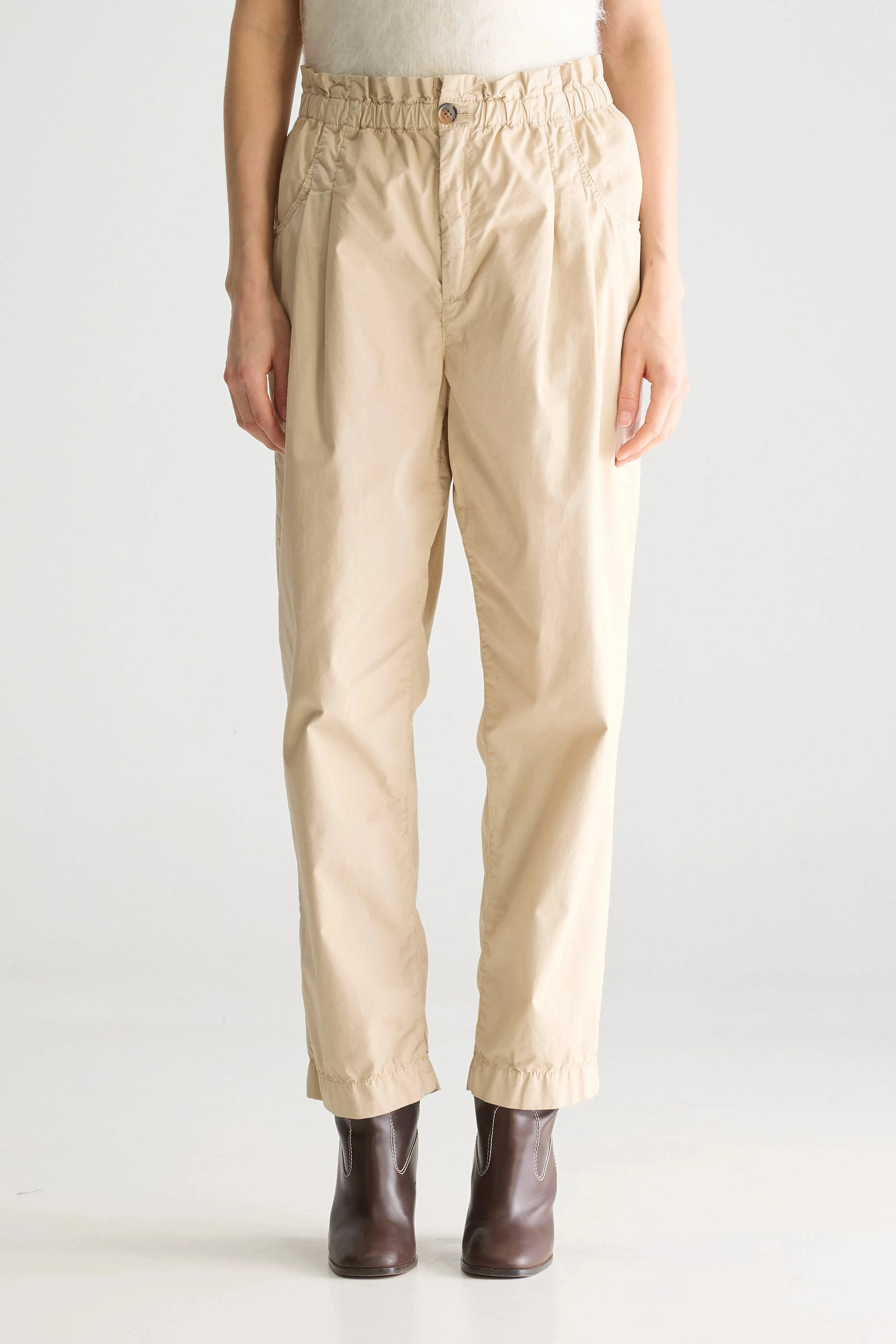 Winona relaxed trousers (251 / W / CEMENT) Clean Lines